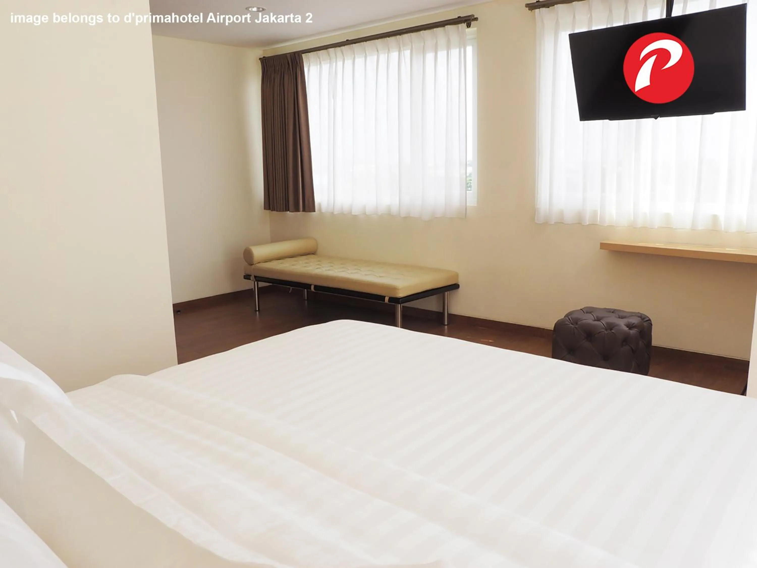 Bedroom, Bed in d'primahotel Panakkukang Makassar (Formerly Fave Panakkukang)