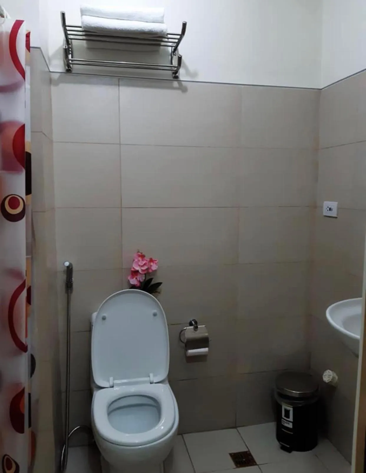 Bathroom in Marina's Staycation at Tagaytay Wind Residences