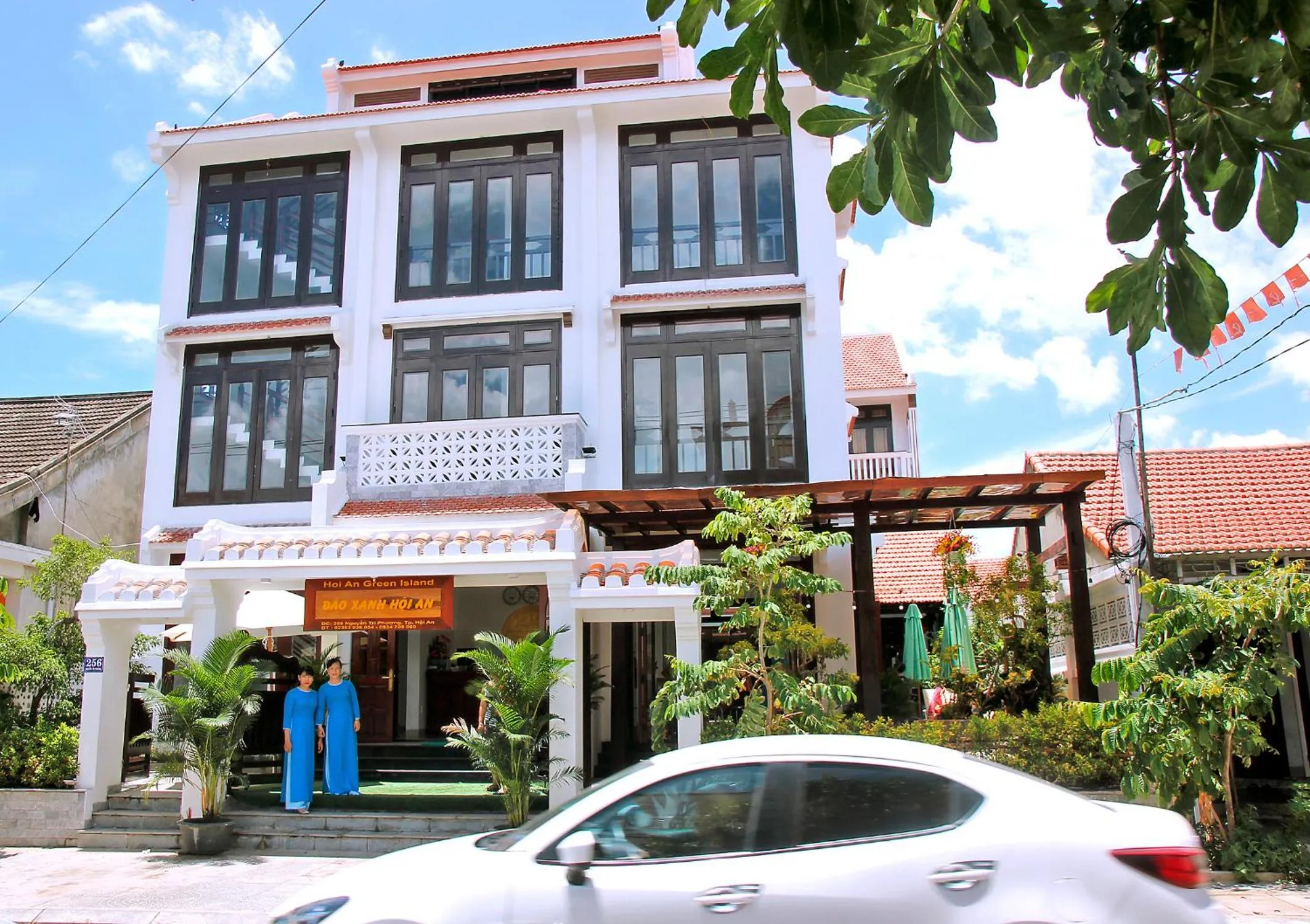 Property building in Green Island Villa Hoi An