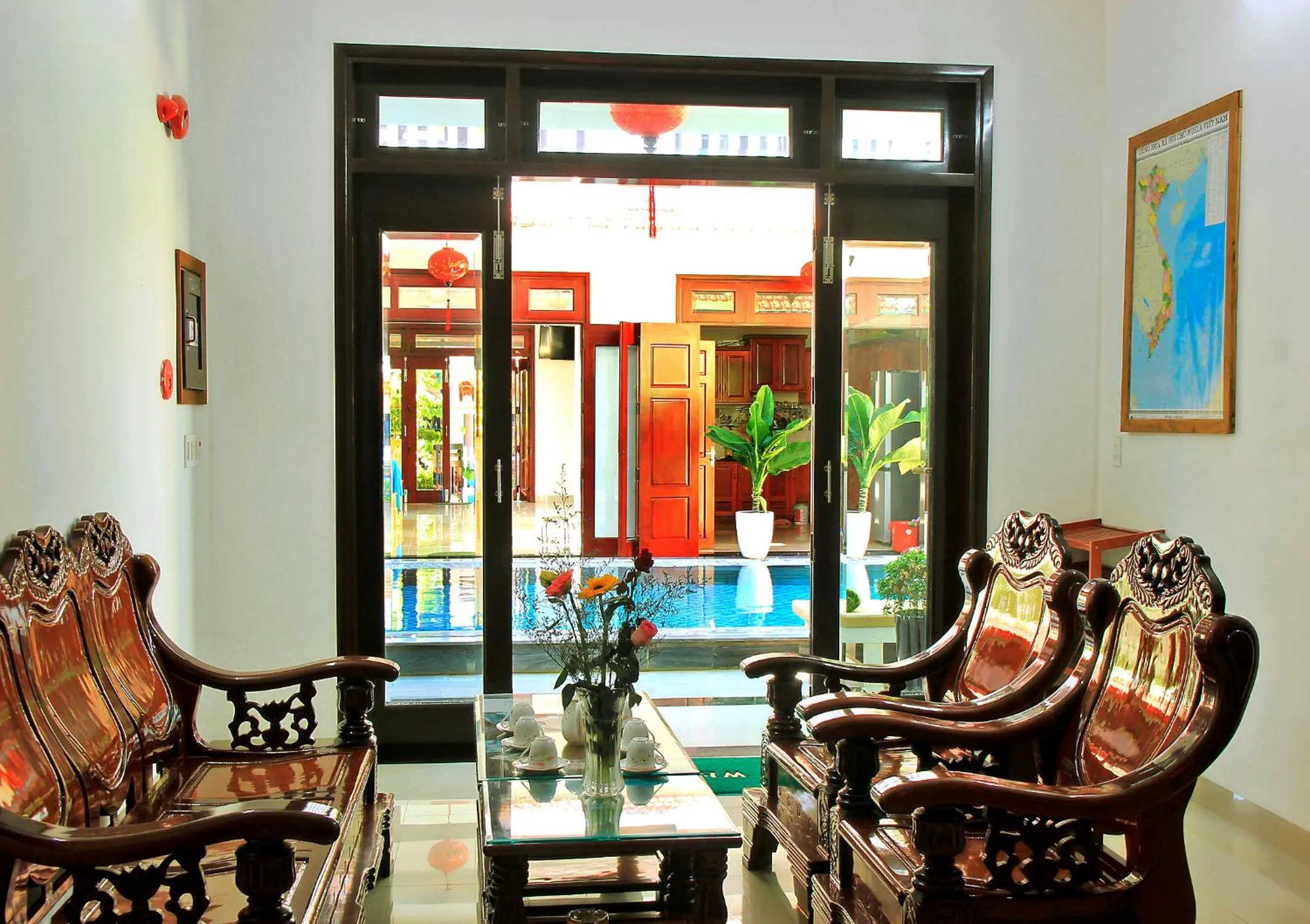 Living room in Green Island Villa Hoi An