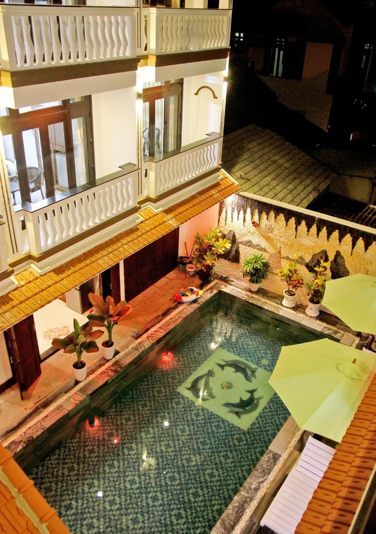 Pool view in Green Island Villa Hoi An