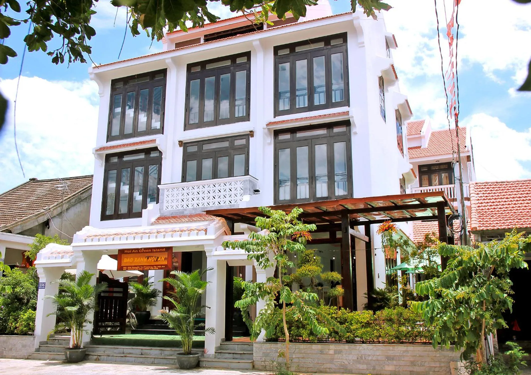 Property building in Green Island Villa Hoi An