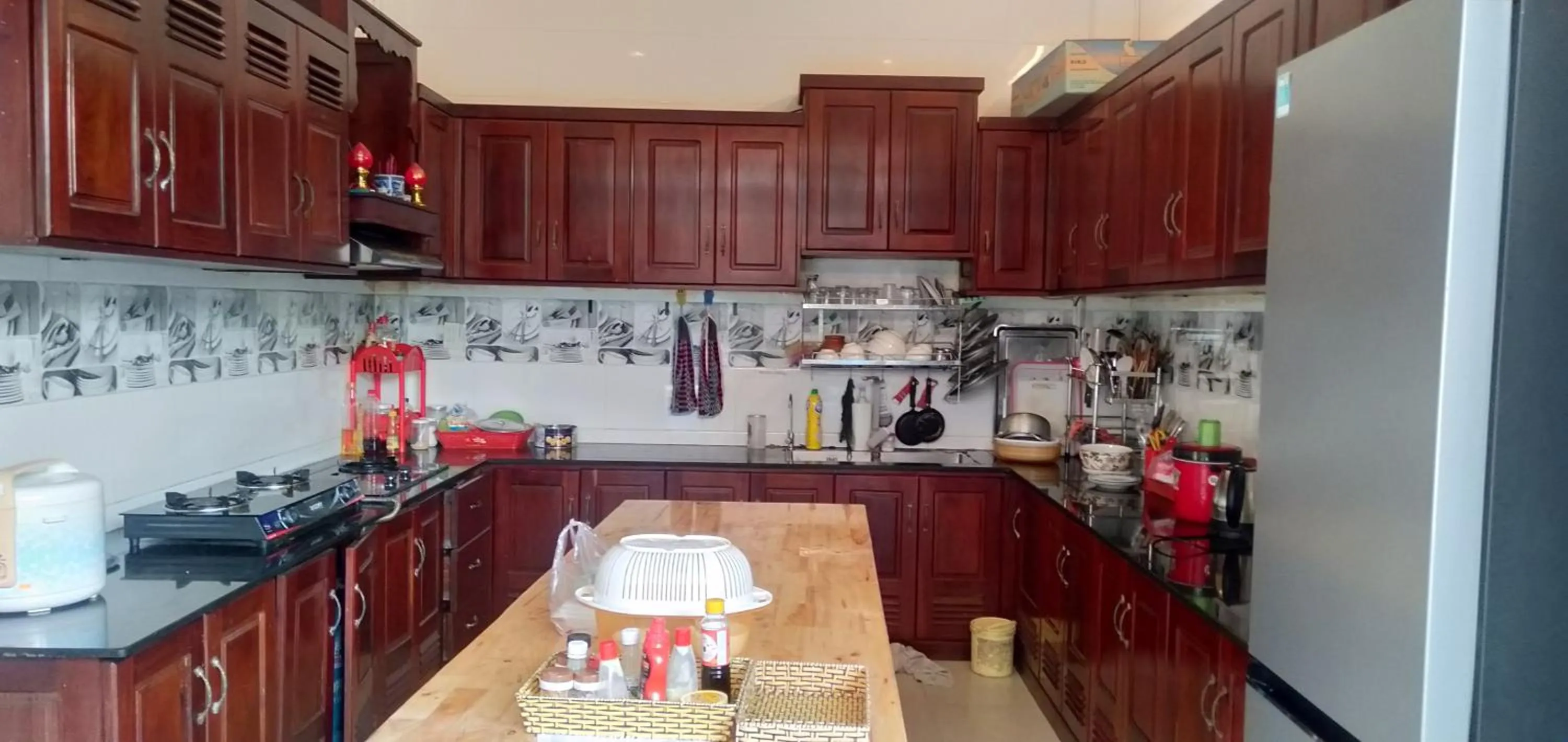 Kitchen or kitchenette in Green Island Villa Hoi An