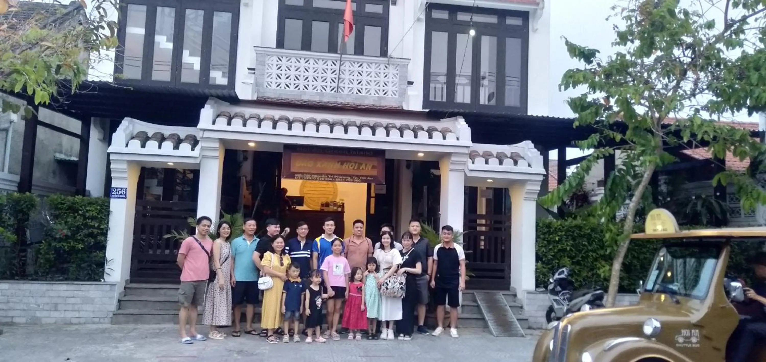 Property building in Green Island Villa Hoi An