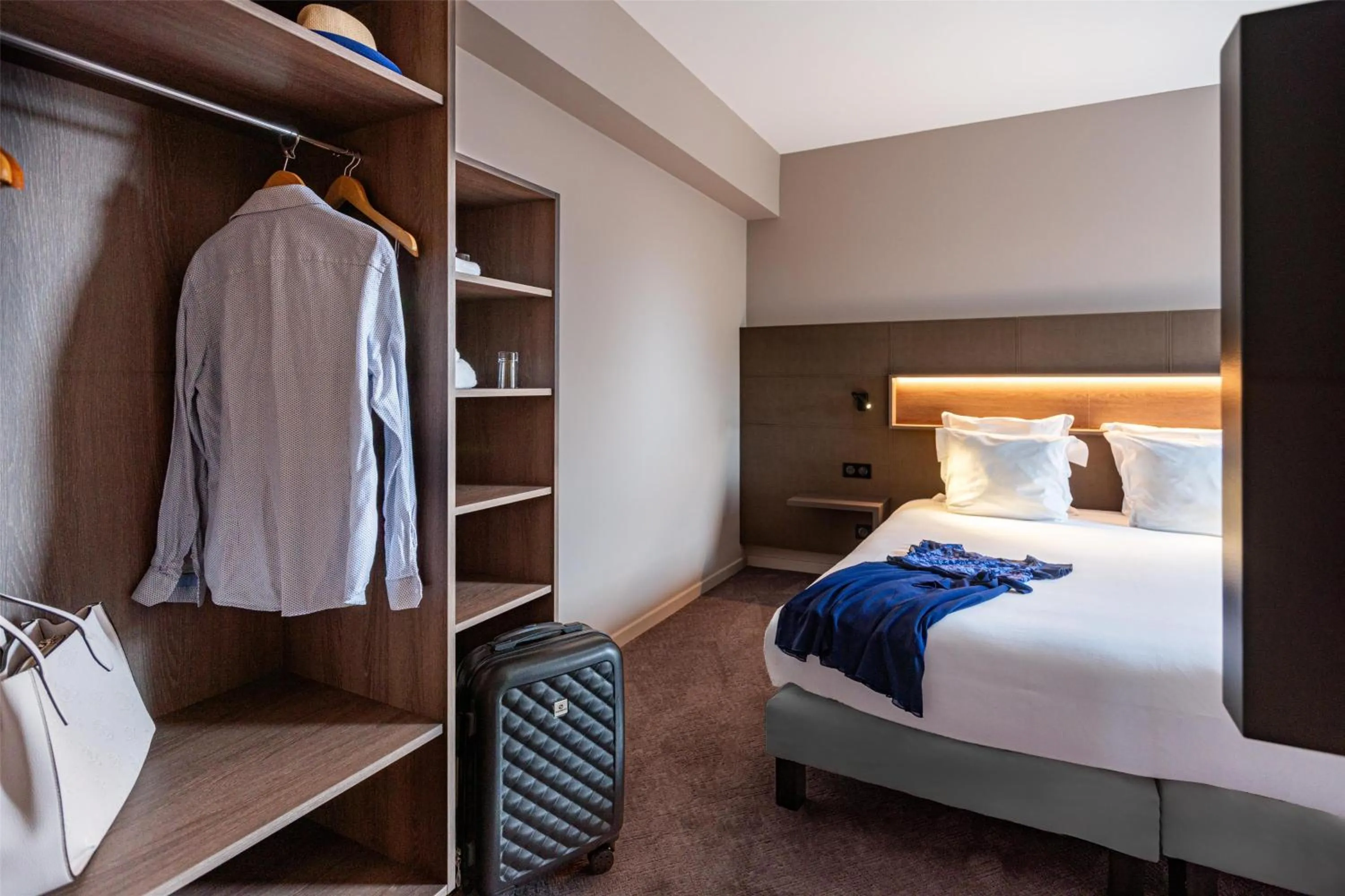 Bedroom, Bed in Hotel L'Europe Colmar, BW Signature Collection