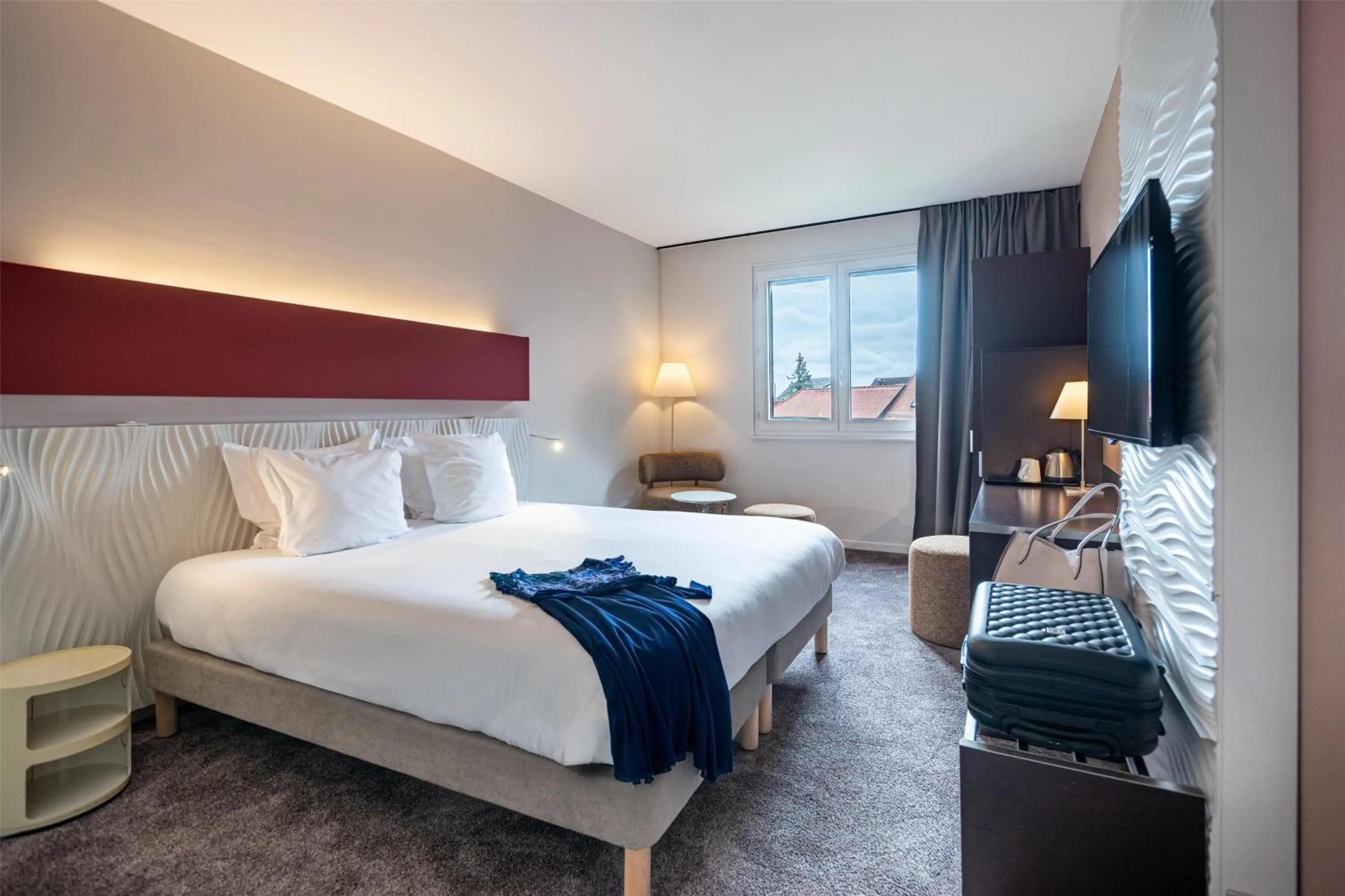 Bedroom, Bed in Hotel L'Europe Colmar, BW Signature Collection