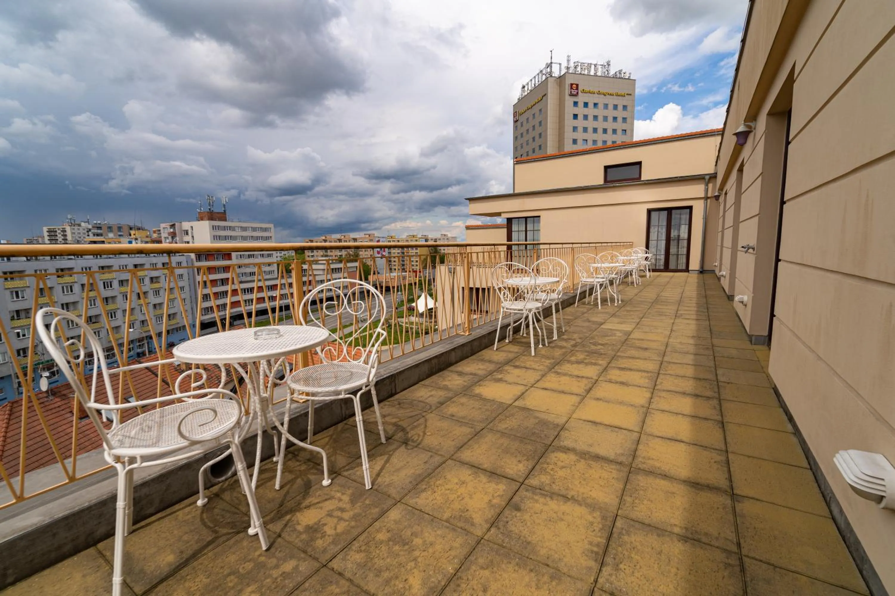 Patio in Spa Hotel Vita