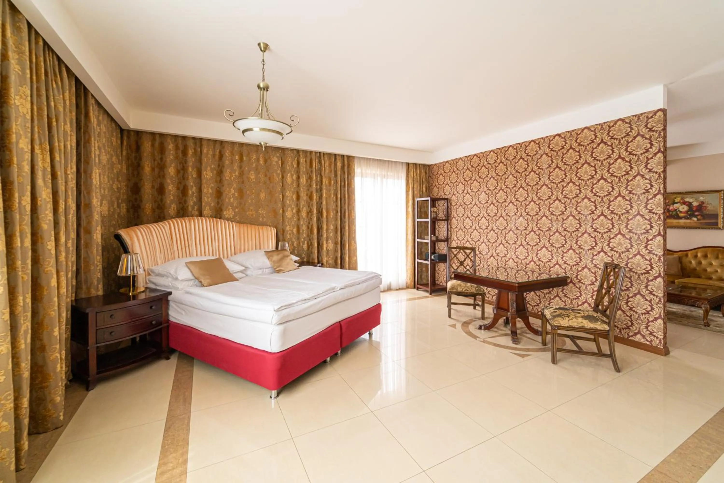 Bed in Spa Hotel Vita