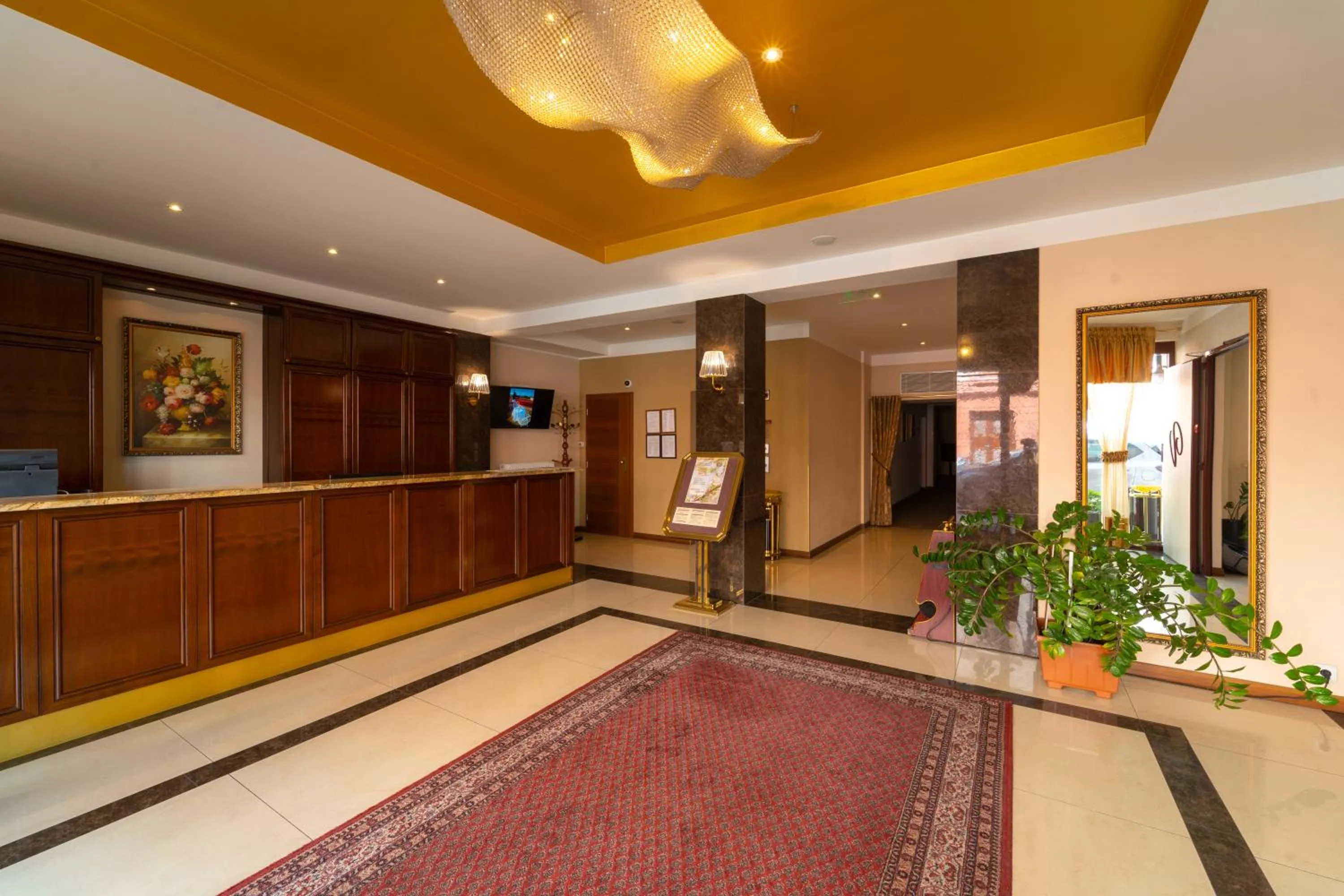 Lobby or reception in Spa Hotel Vita