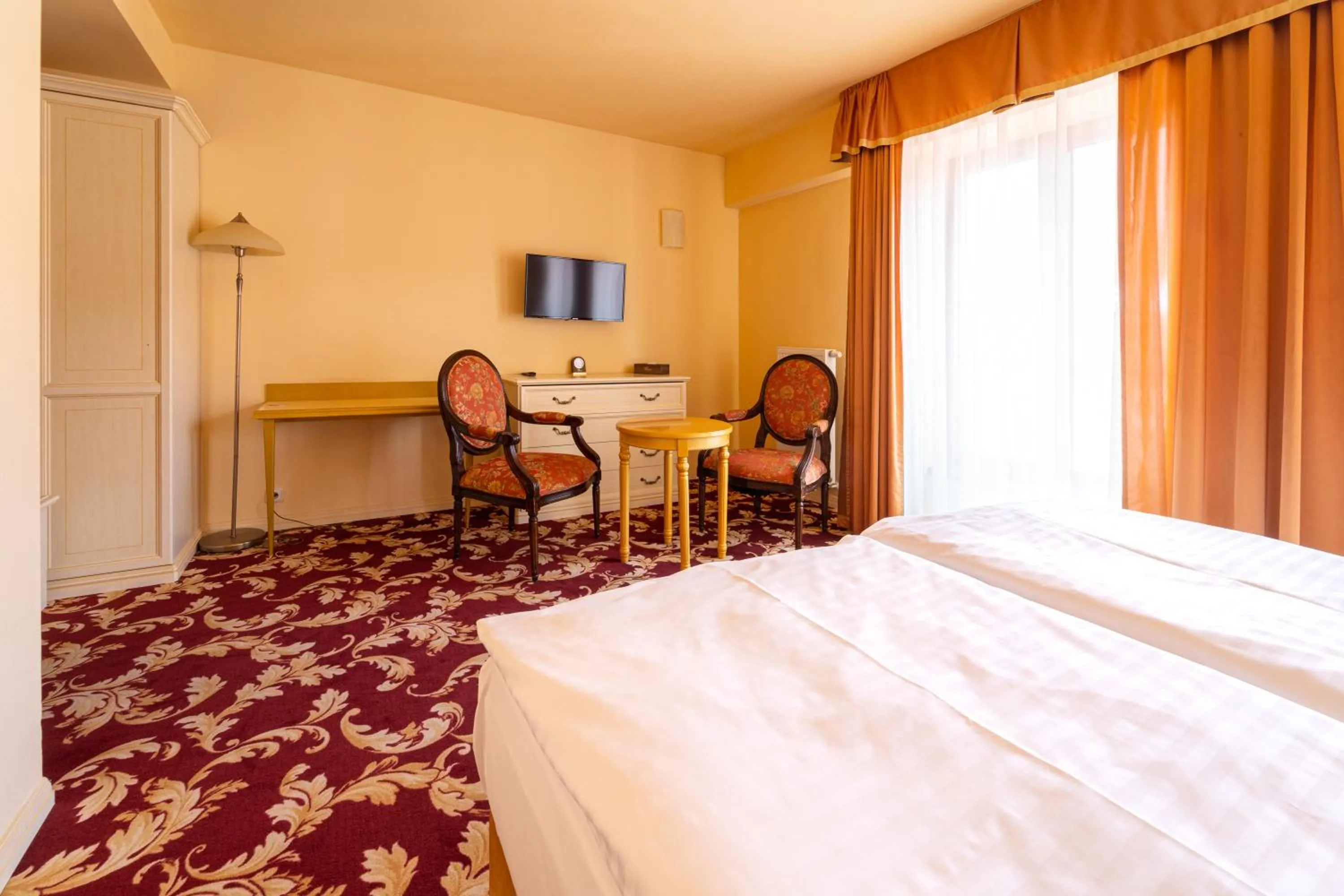 Bed in Spa Hotel Vita