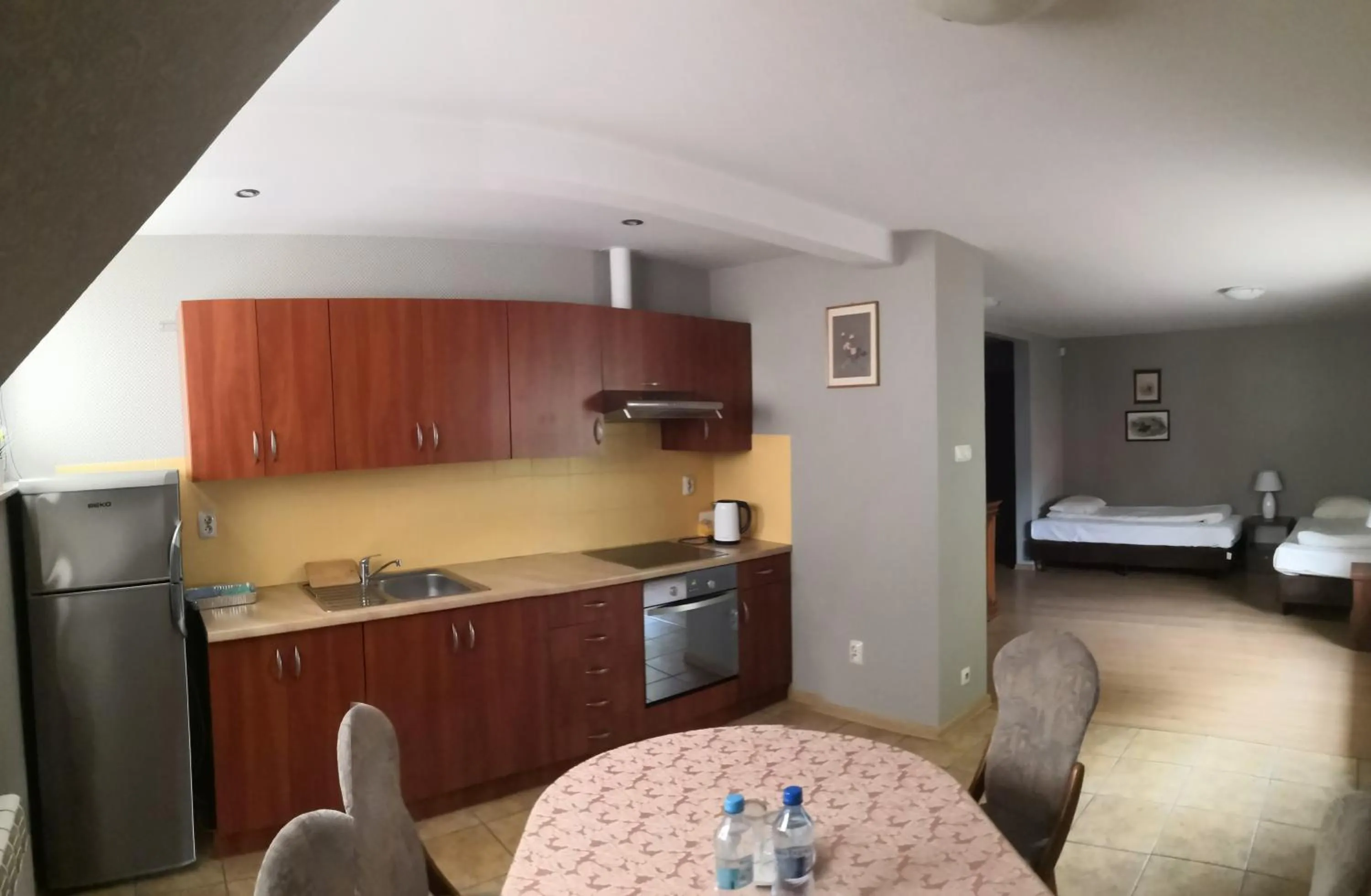 Kitchen or kitchenette in Hotel Folwark