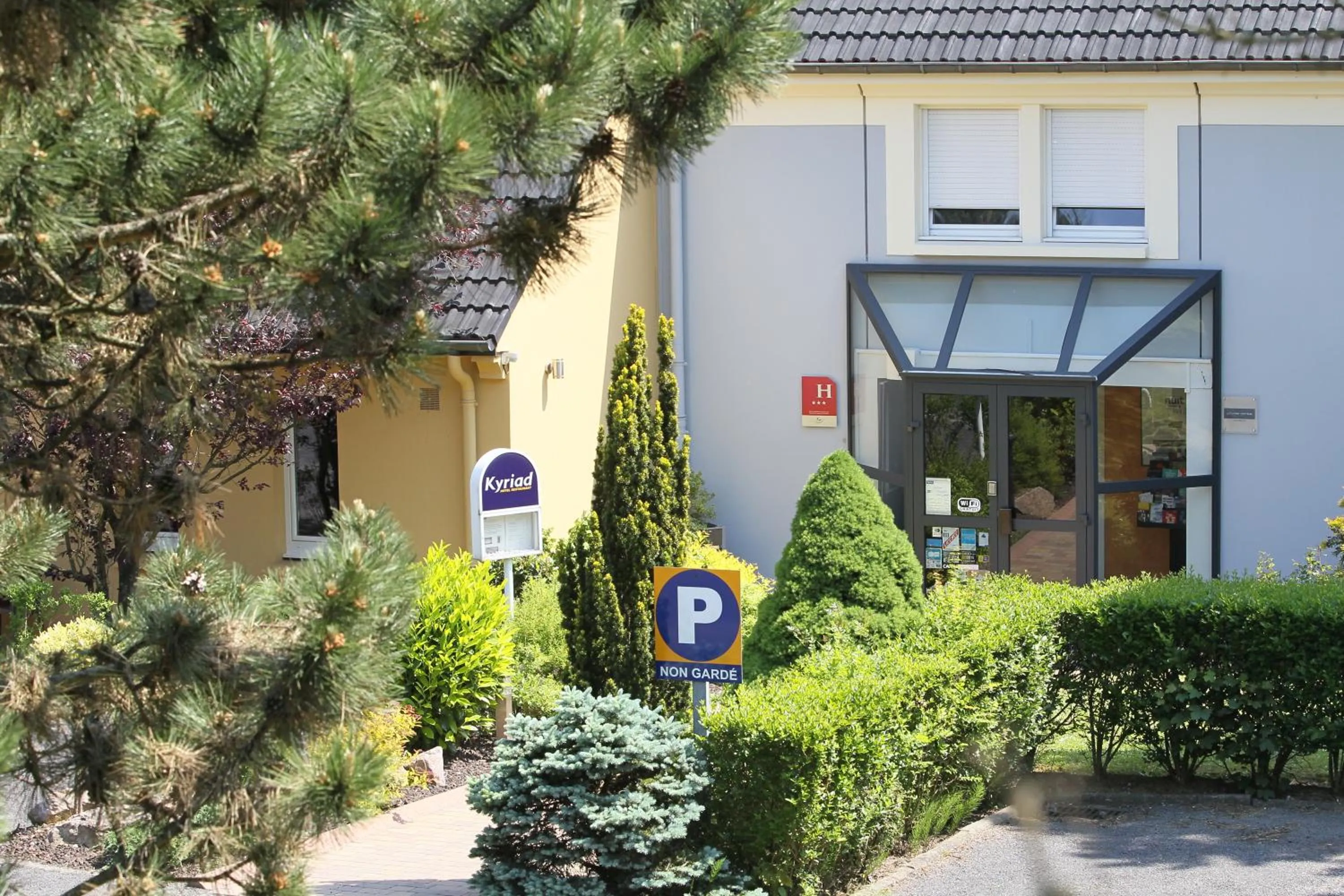 Garden in Kyriad Nancy Sud - Ludres