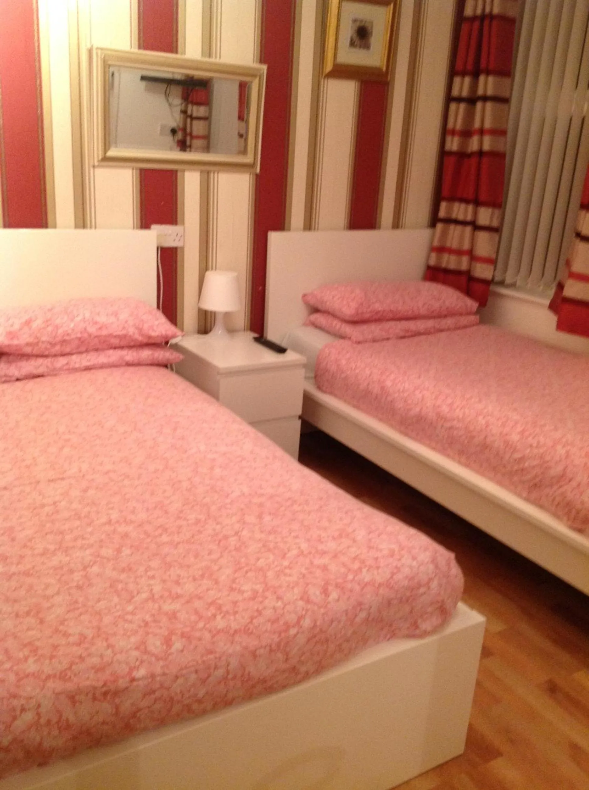 Decorative detail, Bed in Fairhaven Hotel on Woodfield Road