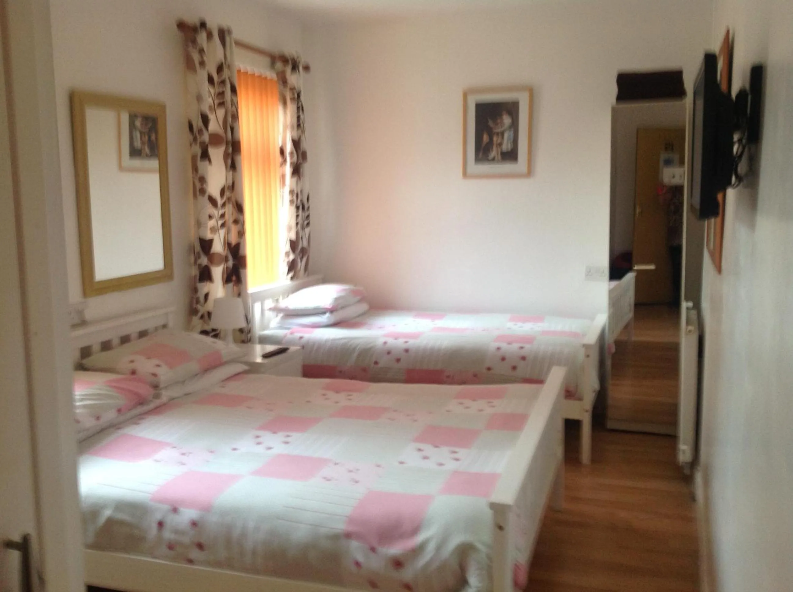 Decorative detail, Bed in Fairhaven Hotel on Woodfield Road