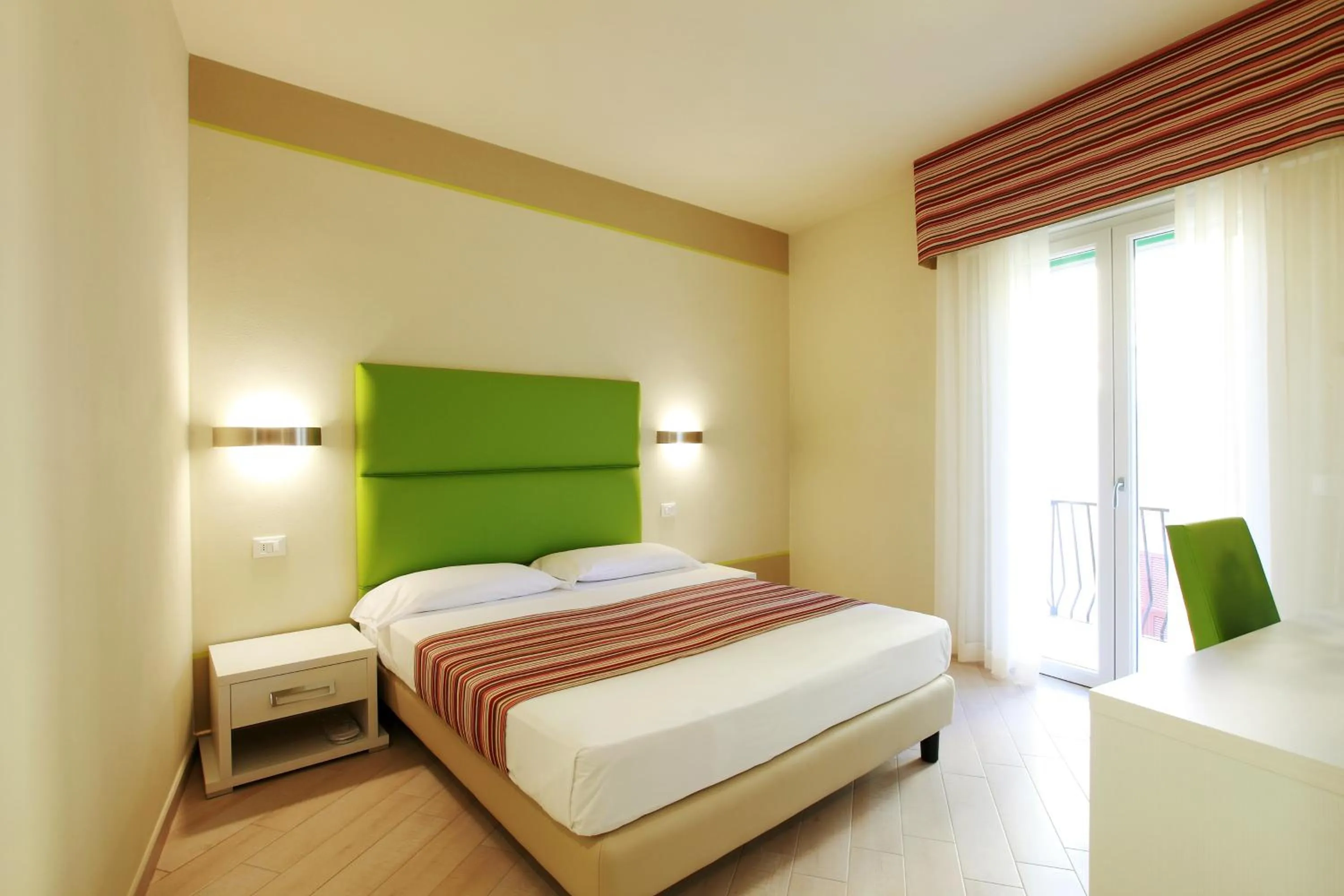 Bed in Hotel Souvenir