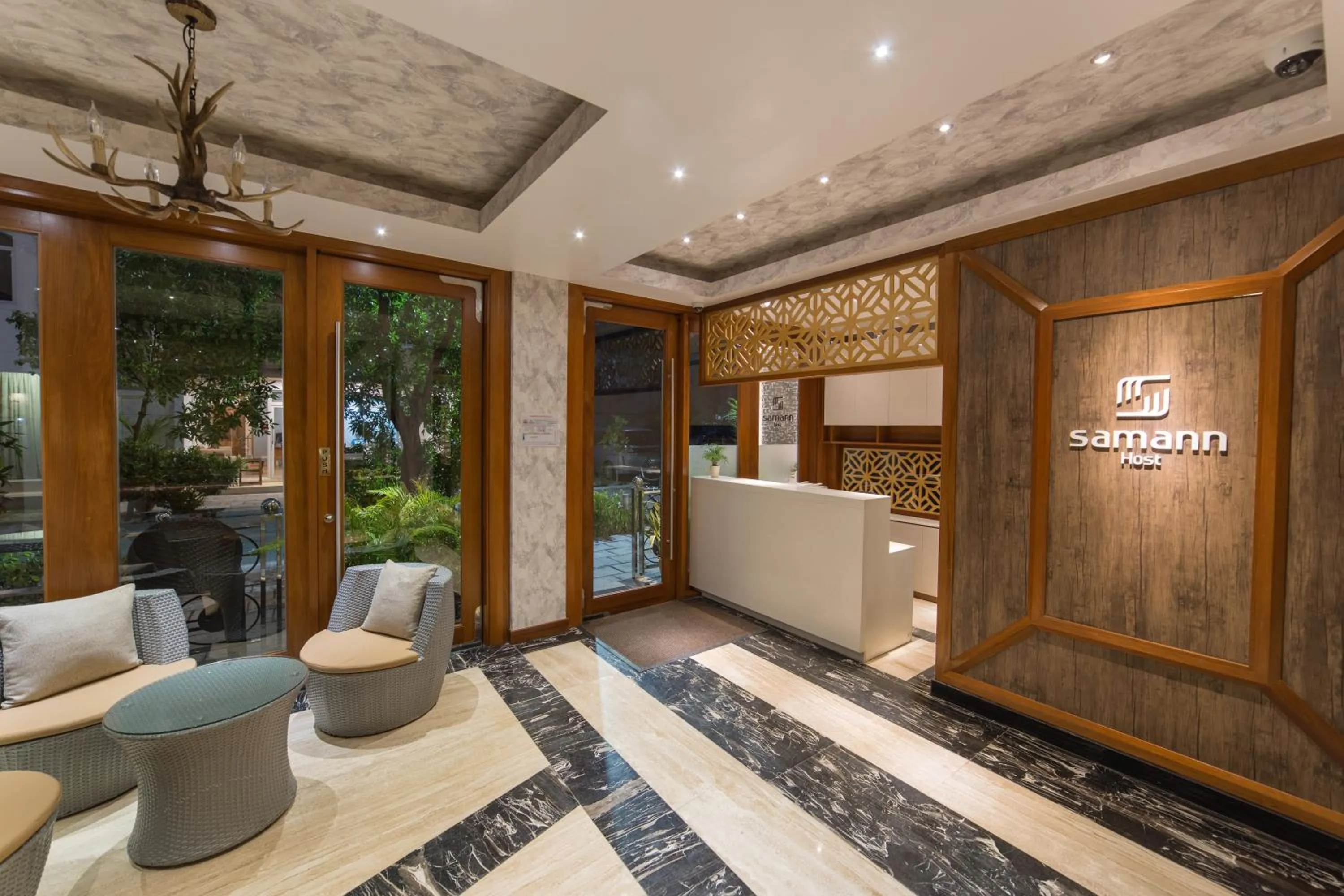 Lobby or reception in Samann Host