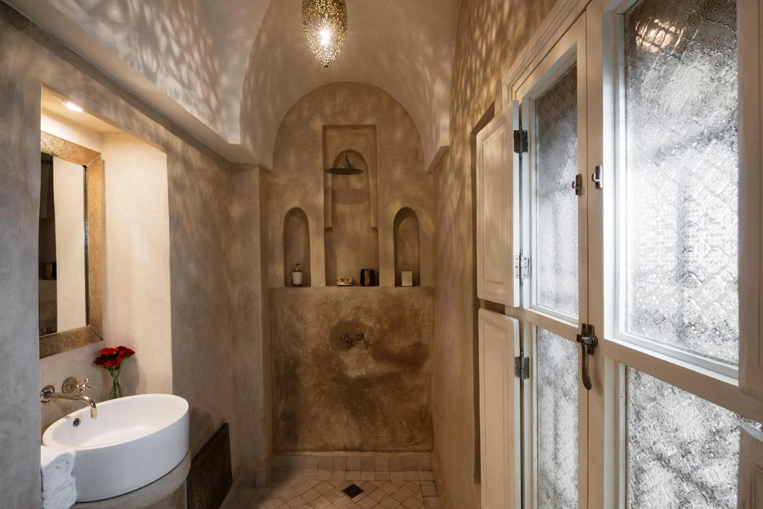 Shower in Riad Spice by Marrakech Riad