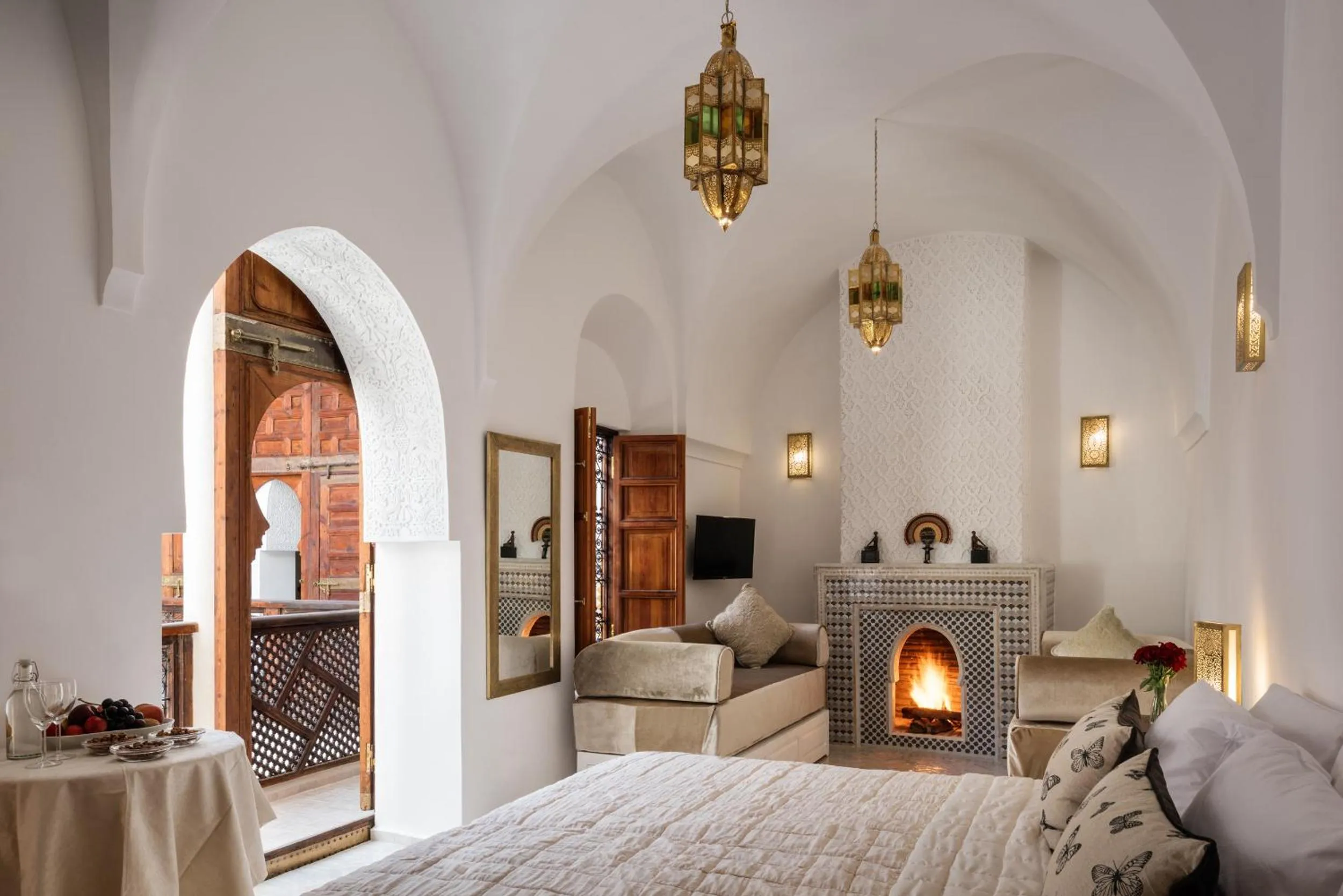 Bedroom in Riad Spice by Marrakech Riad
