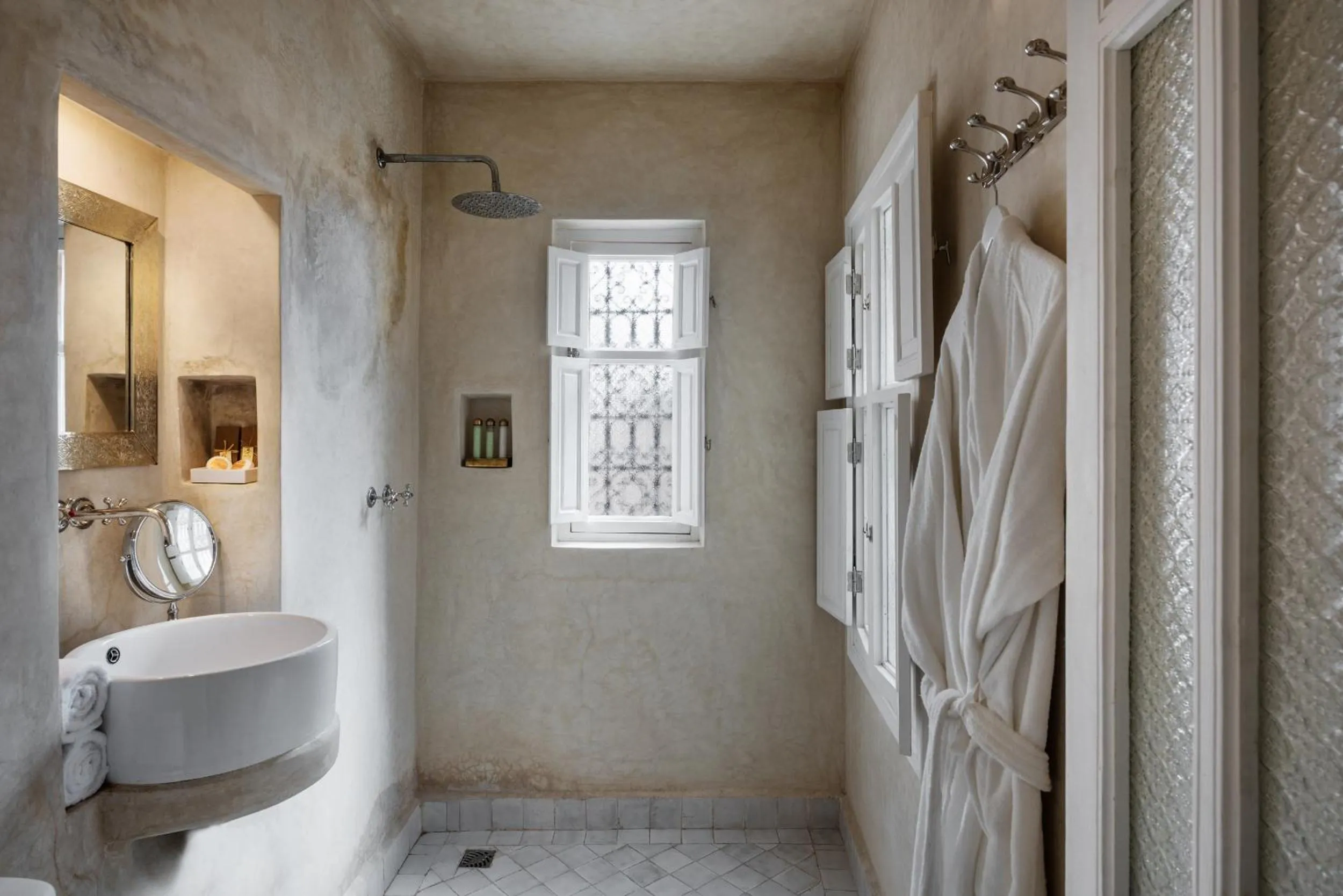 Shower in Riad Spice by Marrakech Riad