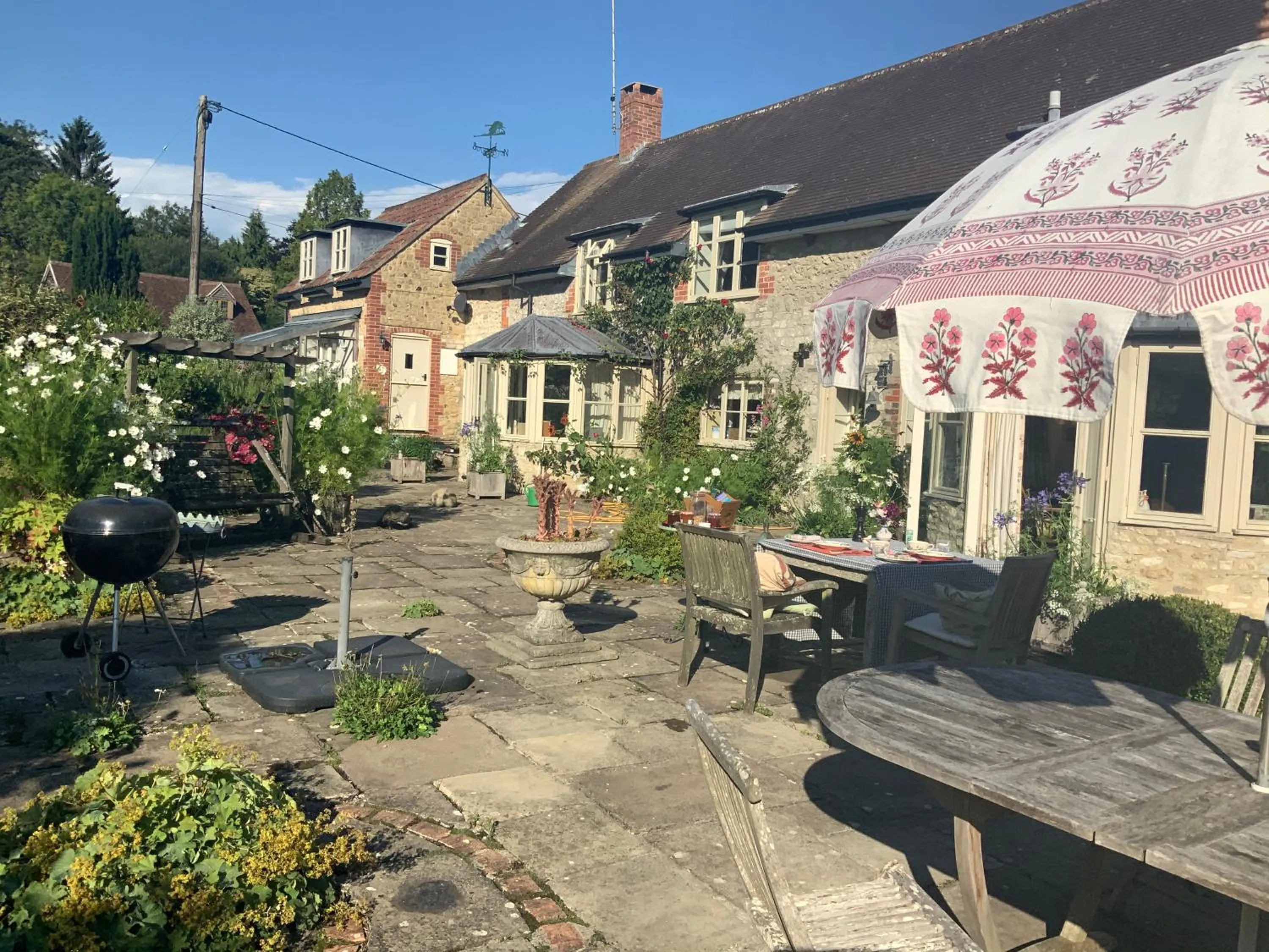 Dining area in The old forge bed and breakfast