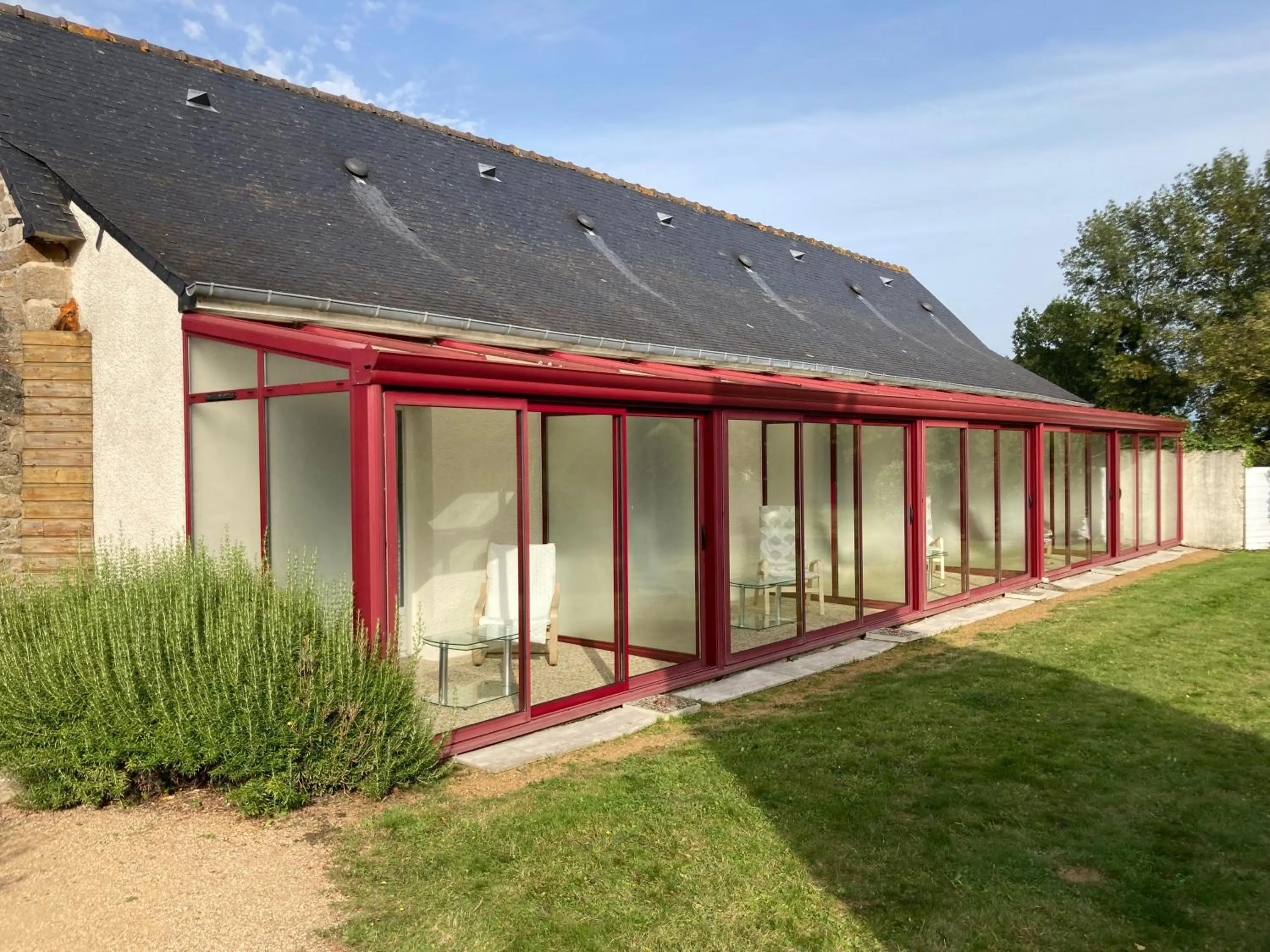 View (from property/room) in Hôtel Les Voisins Beaucemaine