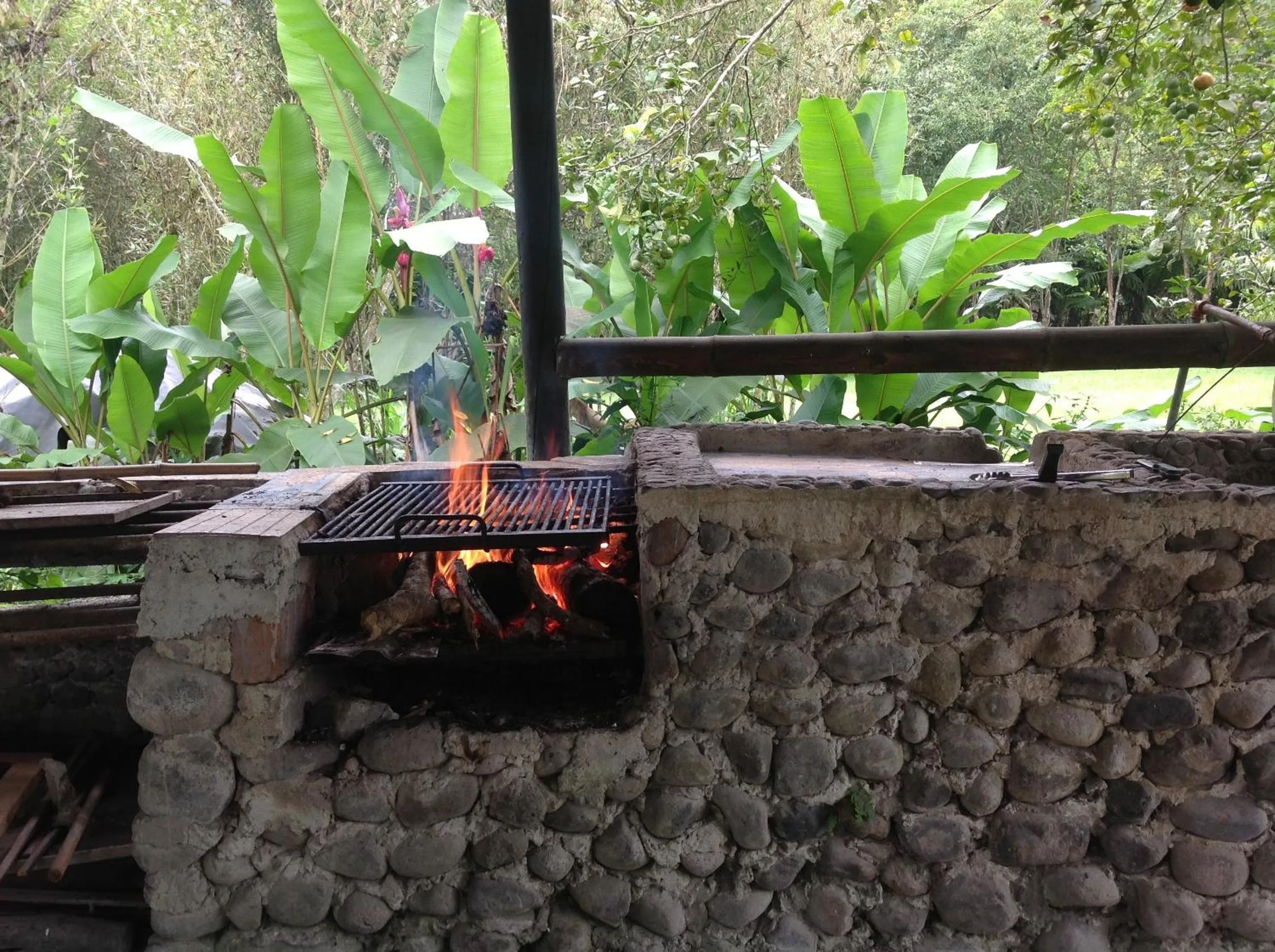 BBQ facilities in Casa de Piedra