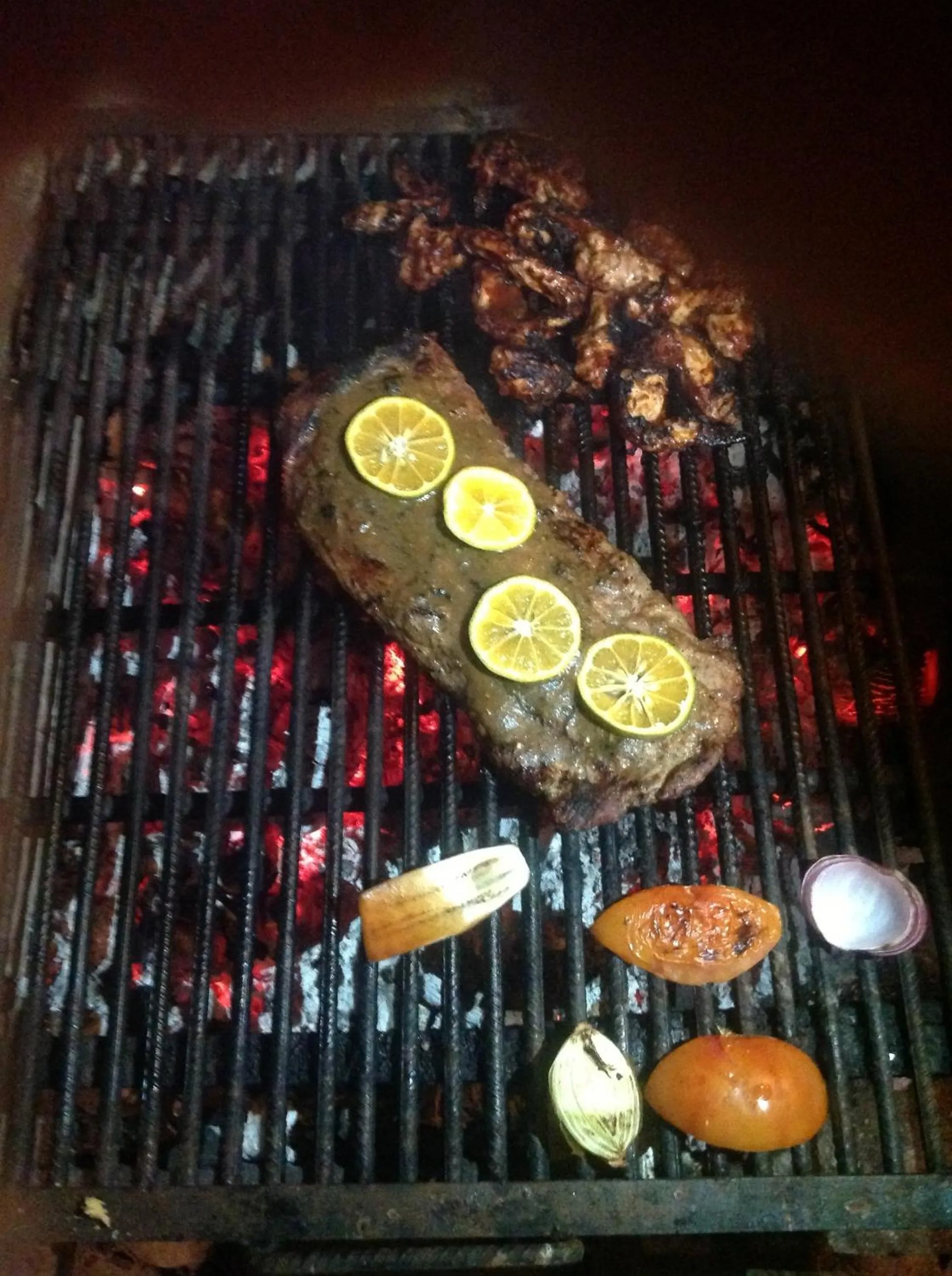 Food close-up in Casa de Piedra