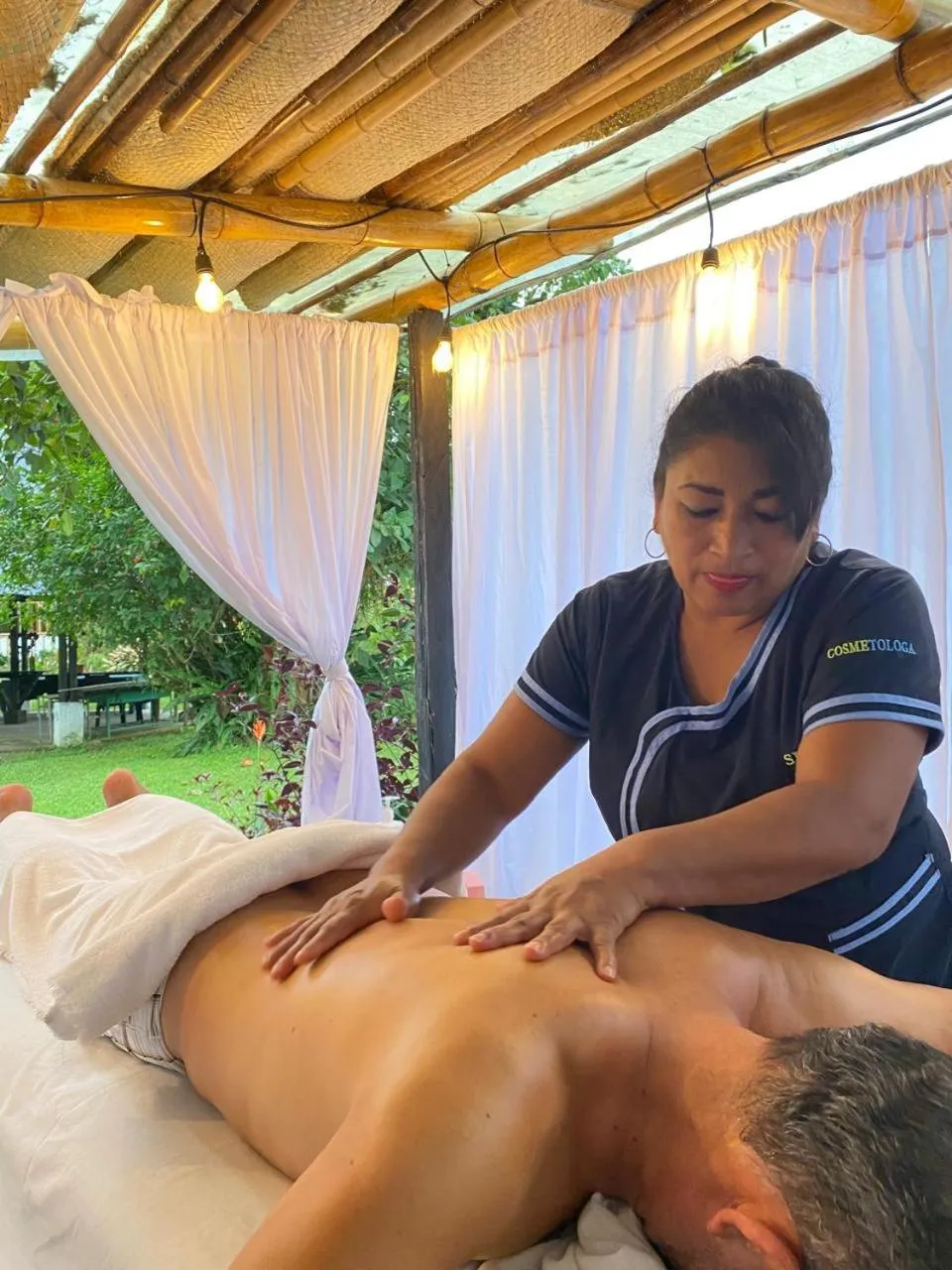 Massage in Casa de Piedra