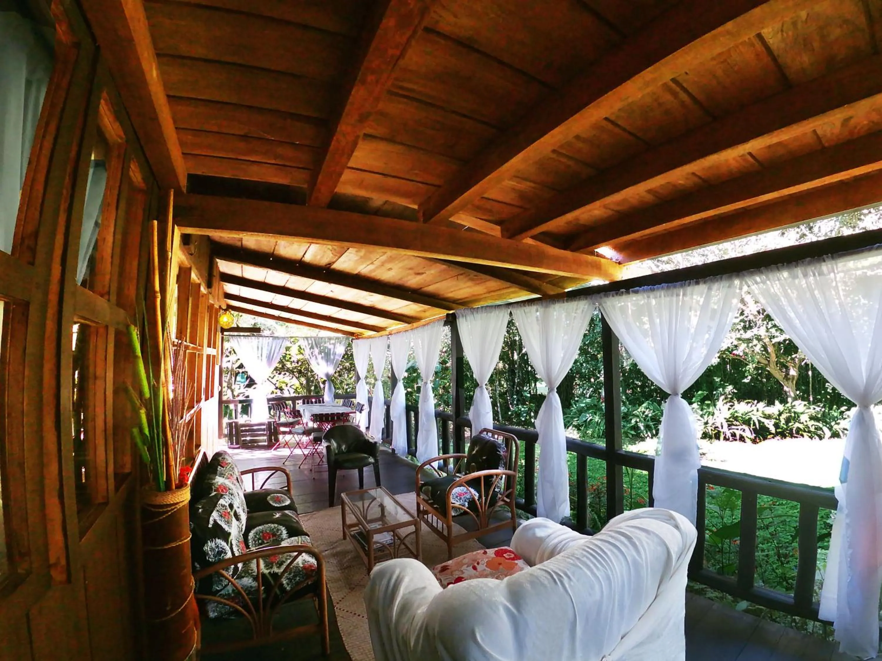 Living room in Casa de Piedra