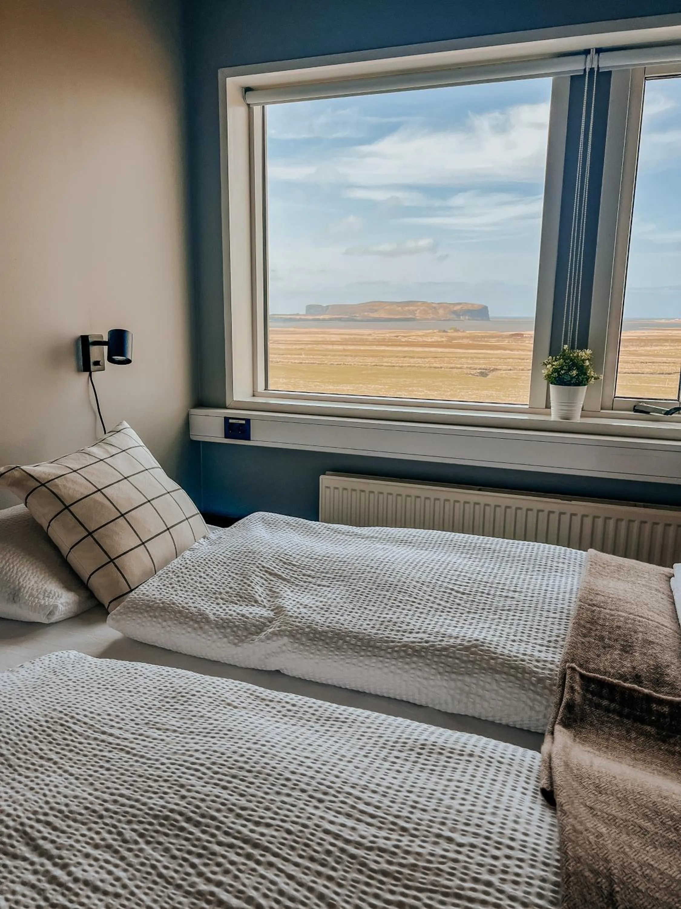 Bed in Guesthouse Reynir