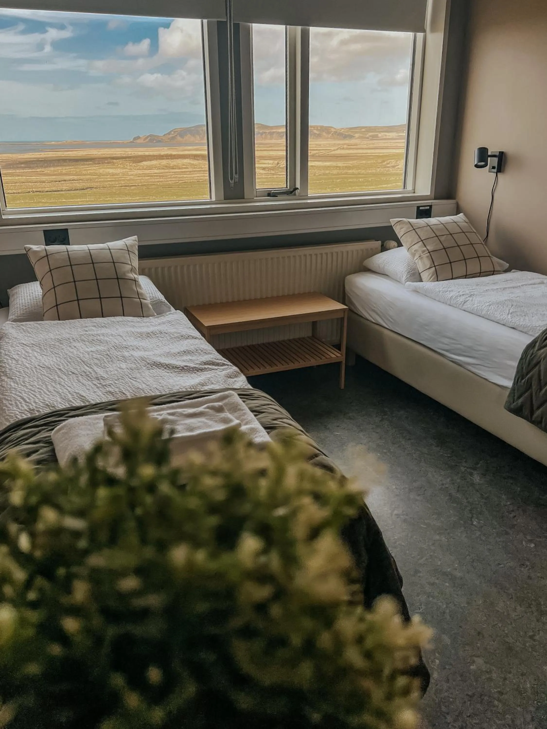 Bed in Guesthouse Reynir