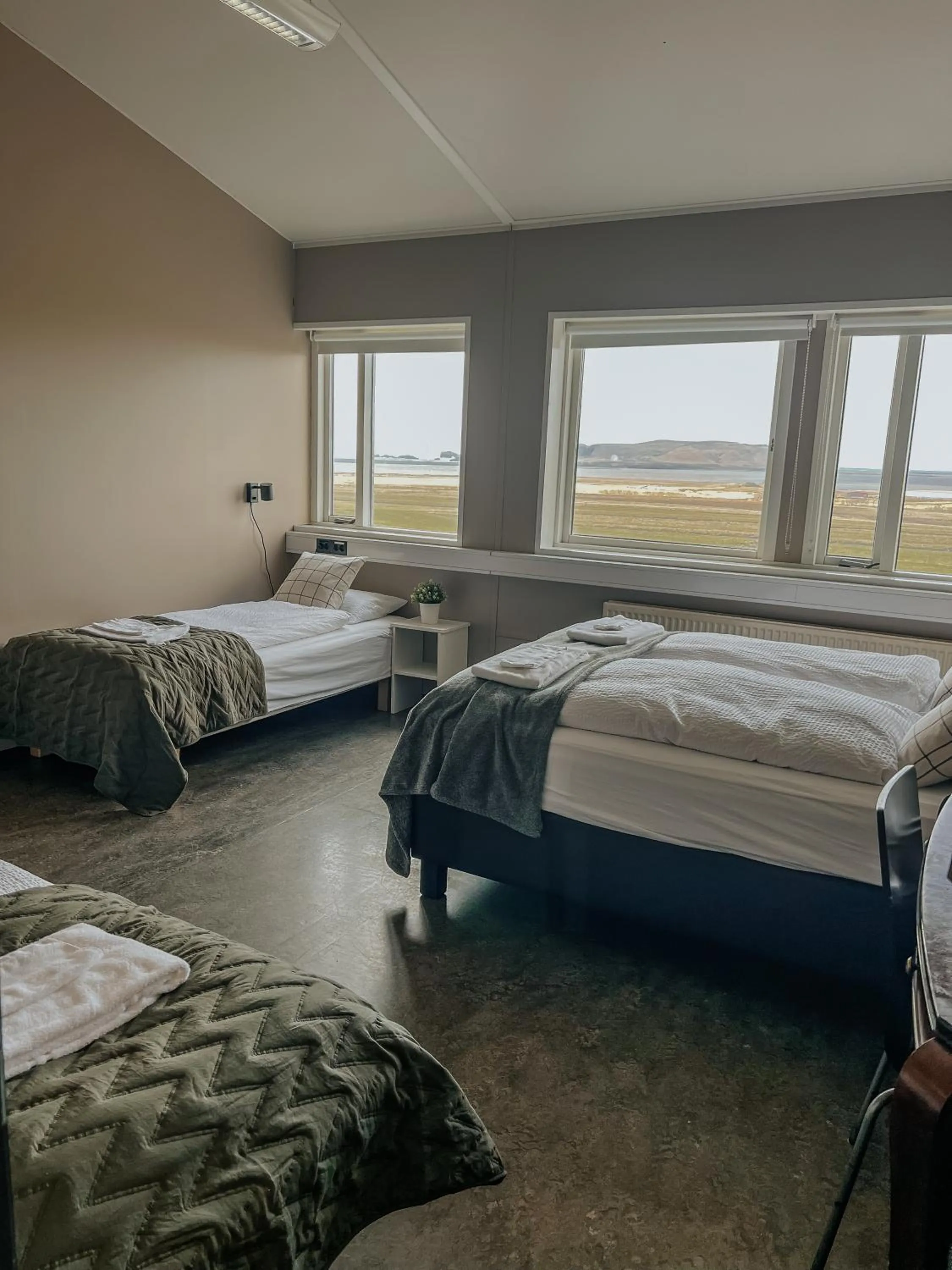 Bed in Guesthouse Reynir