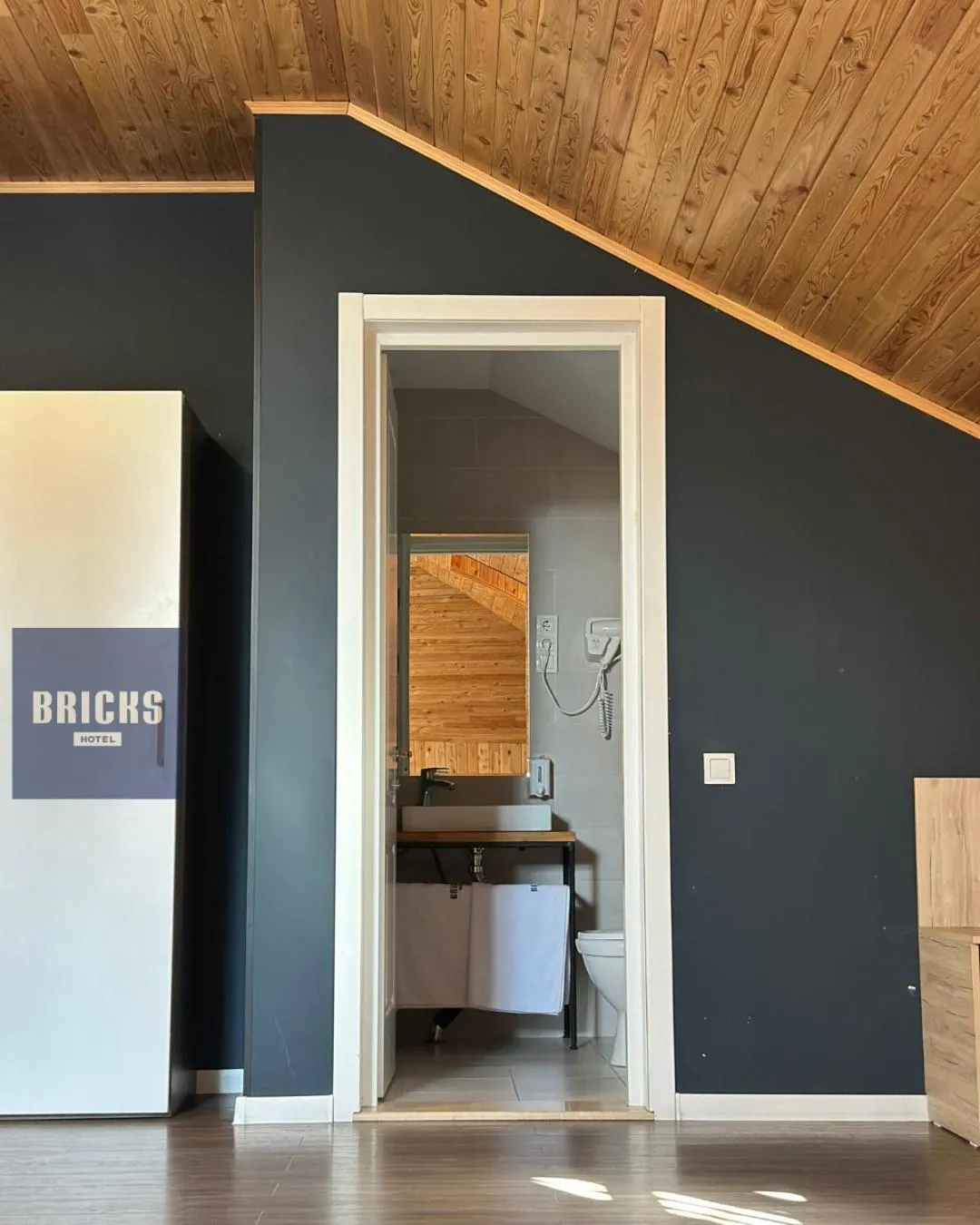 Bathroom in Bricks Hotel