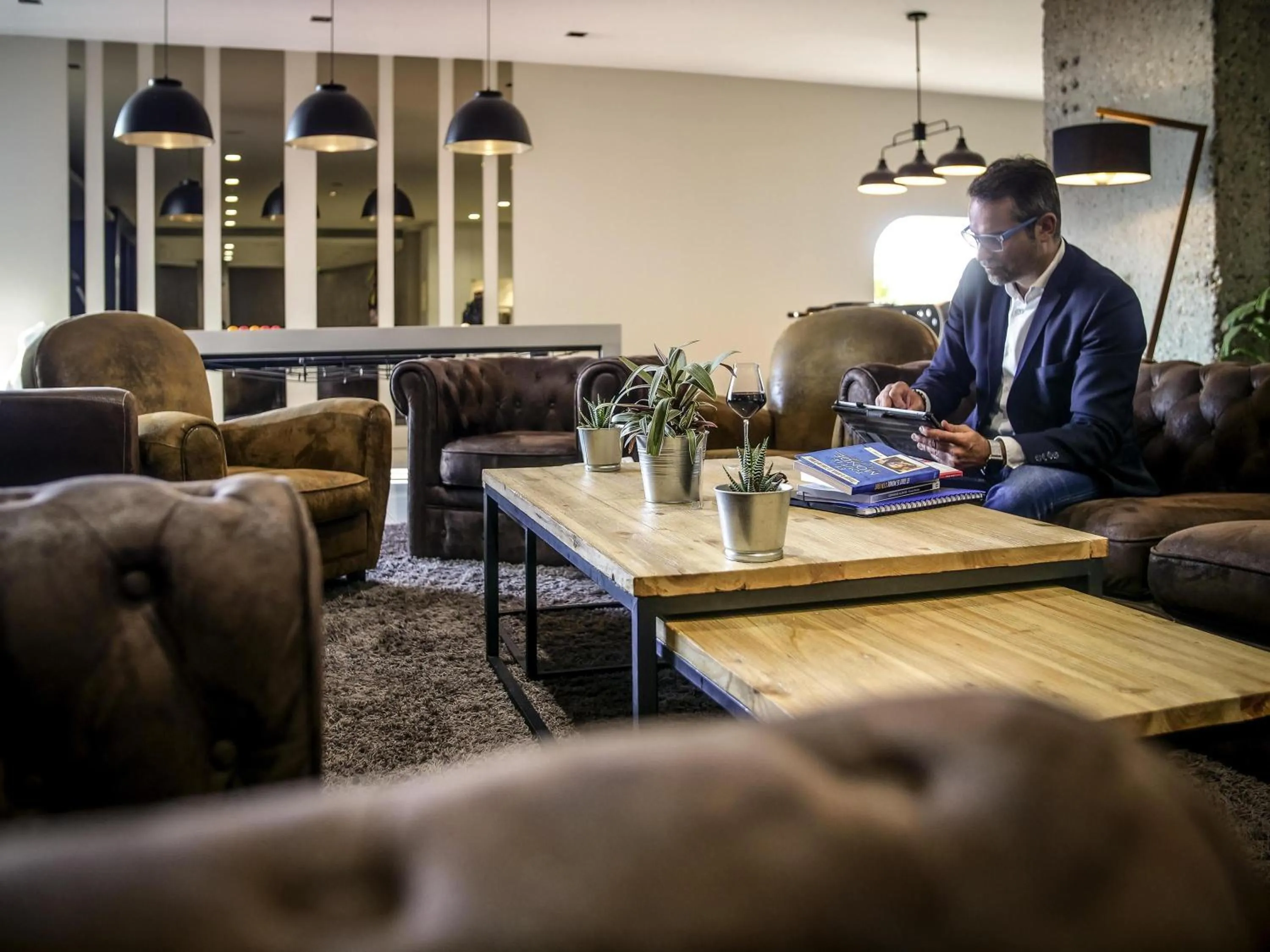 Lounge or bar in Pullman Bordeaux Lac