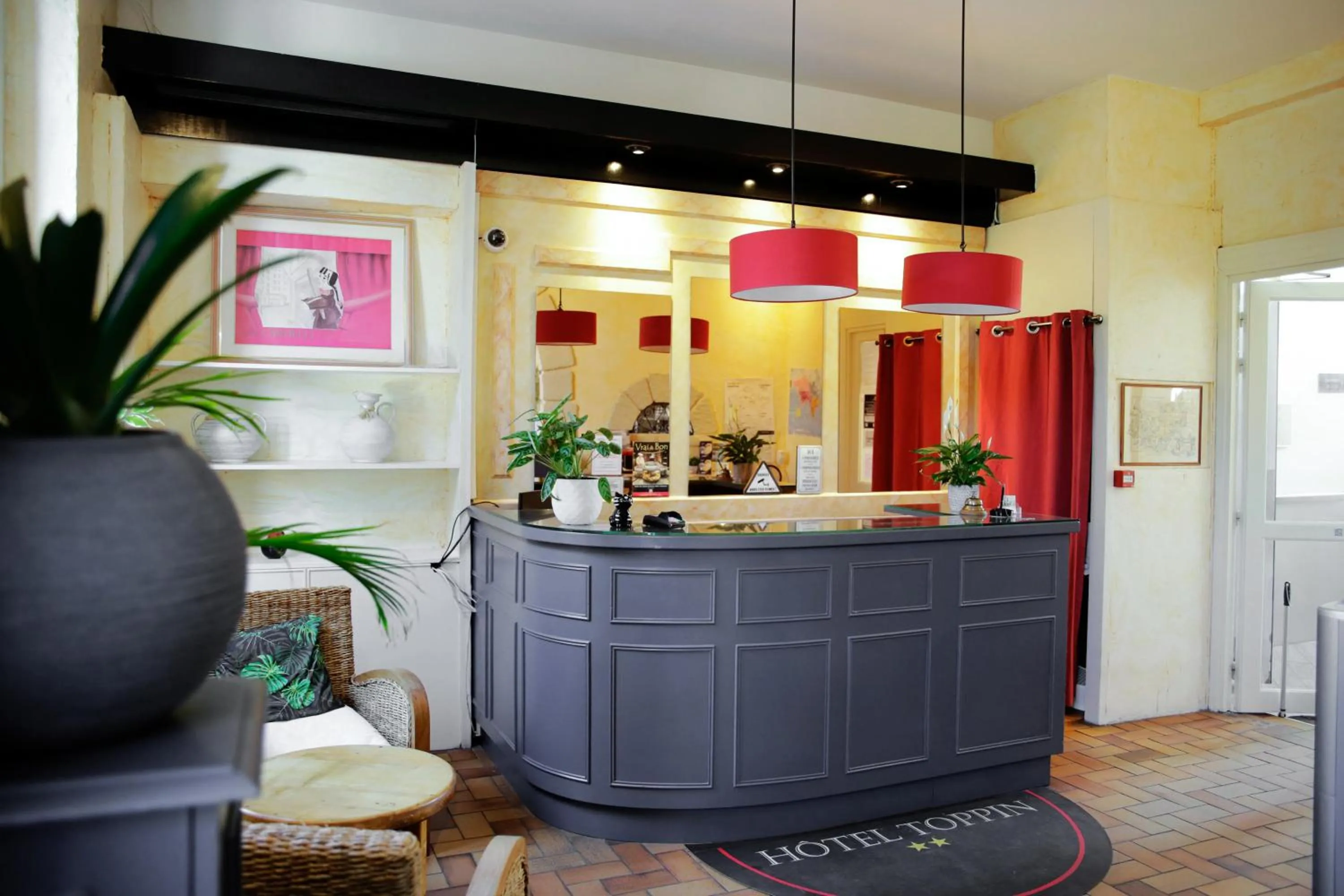 Lobby or reception in Hotel Toppin