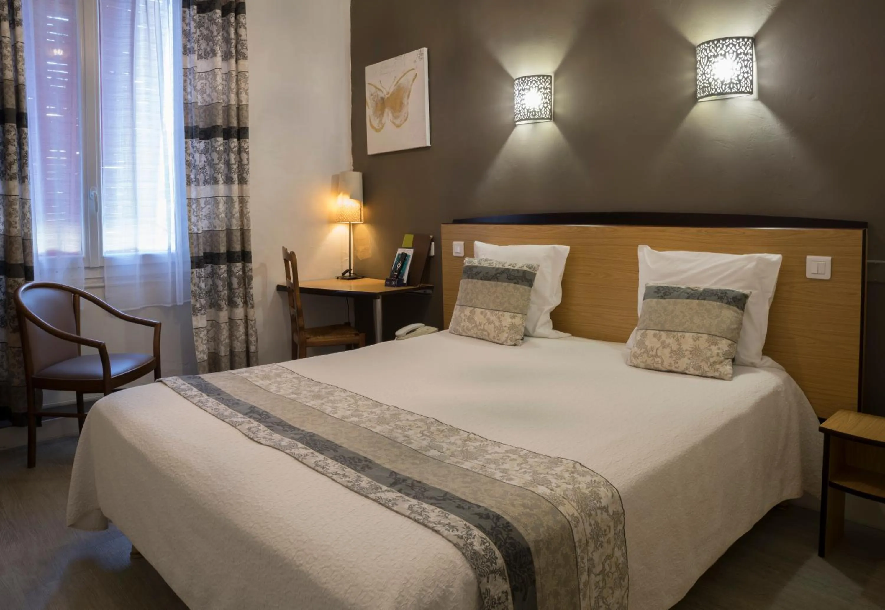 Bedroom, Bed in Hotel Toppin