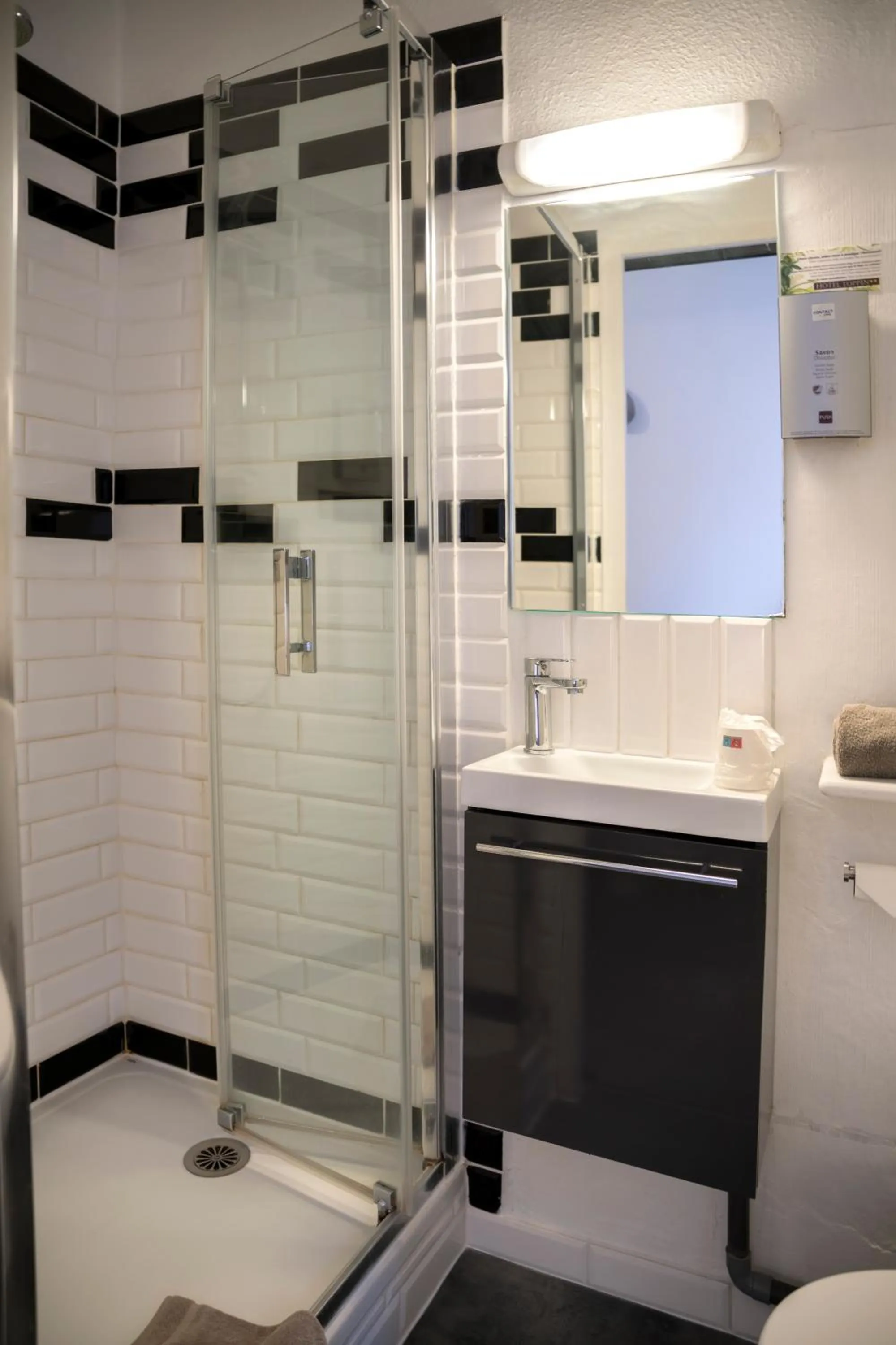 Bathroom in Hotel Toppin