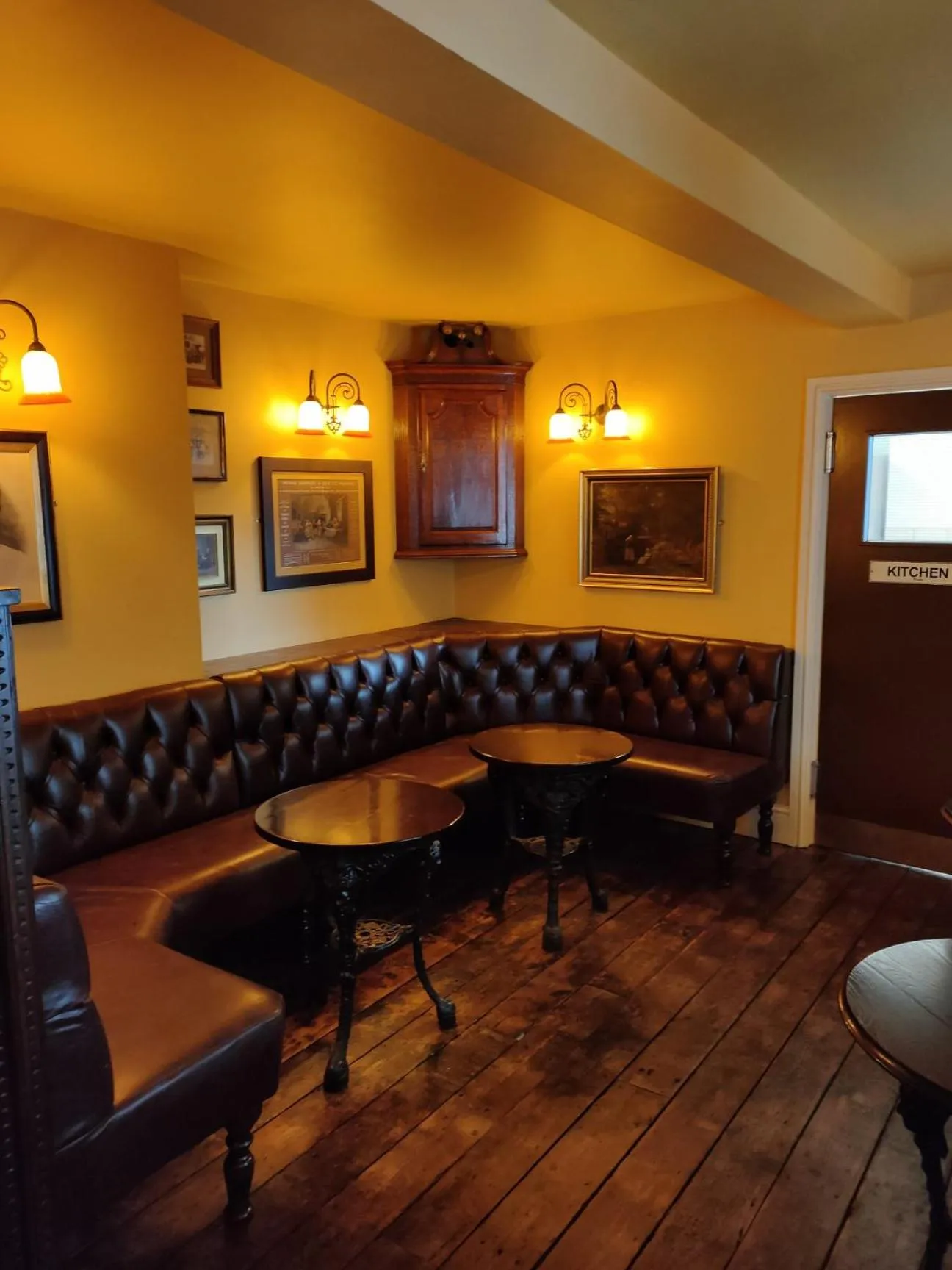 Seating area in The Fountain Inn