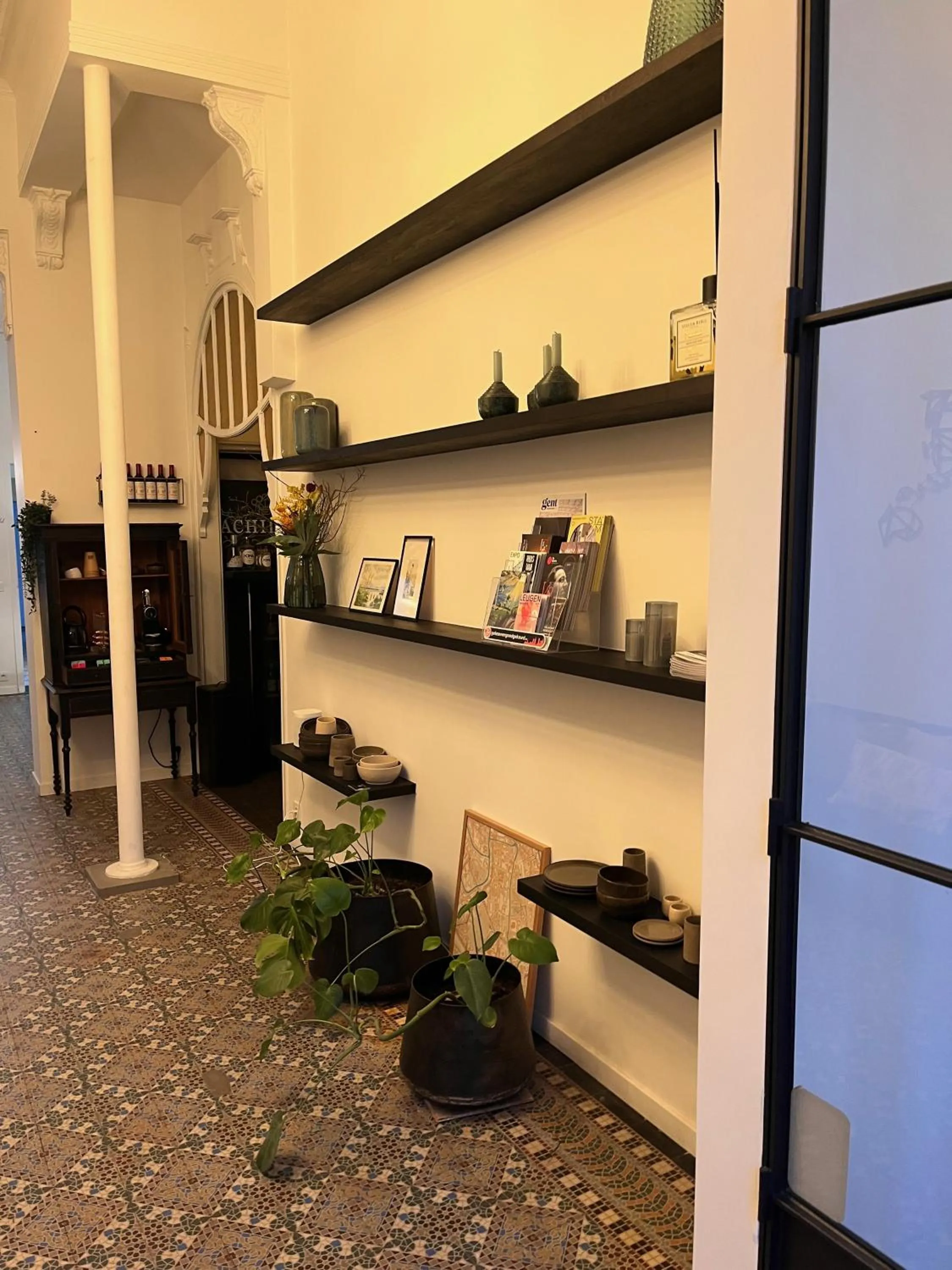 Lounge or bar in B&B Achilles