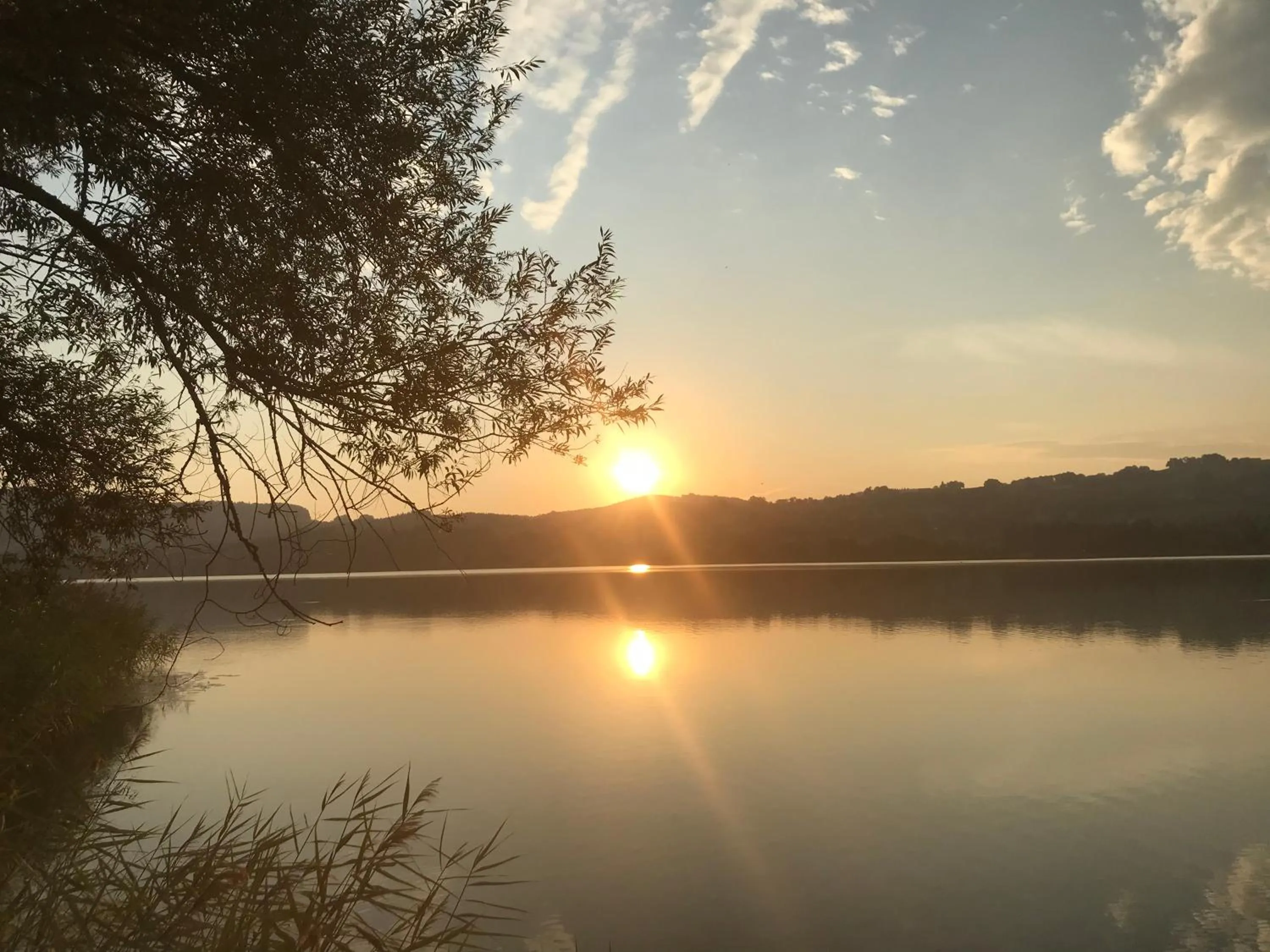 Sunset in Hotel Garni Dorferwirt am Irrsee