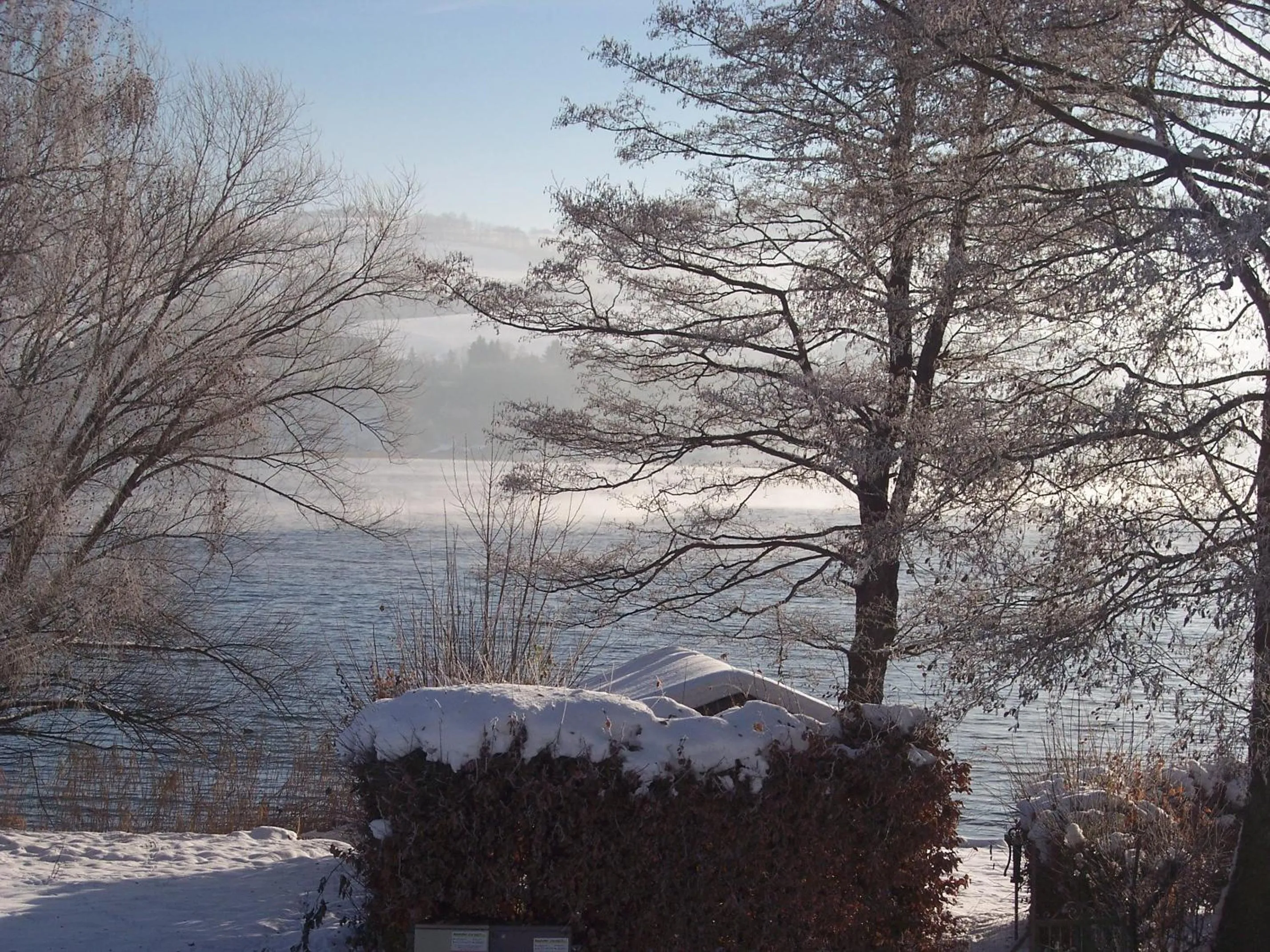 Winter in Hotel Garni Dorferwirt am Irrsee
