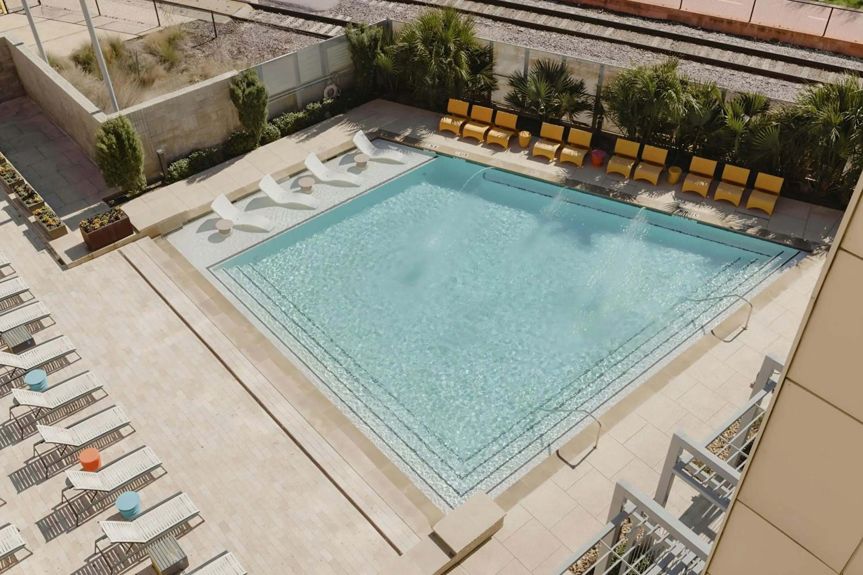 Swimming pool in Sonder by Marriott Bonvoy East 5th Apartments East Austin