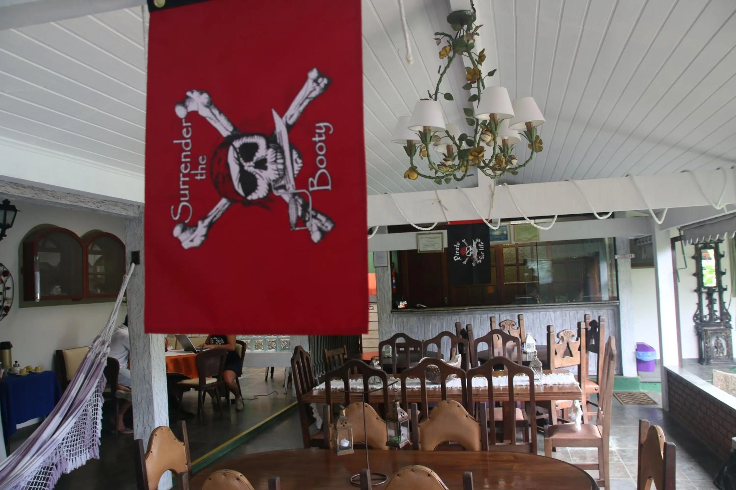 Decorative detail in Pousada do Marujo