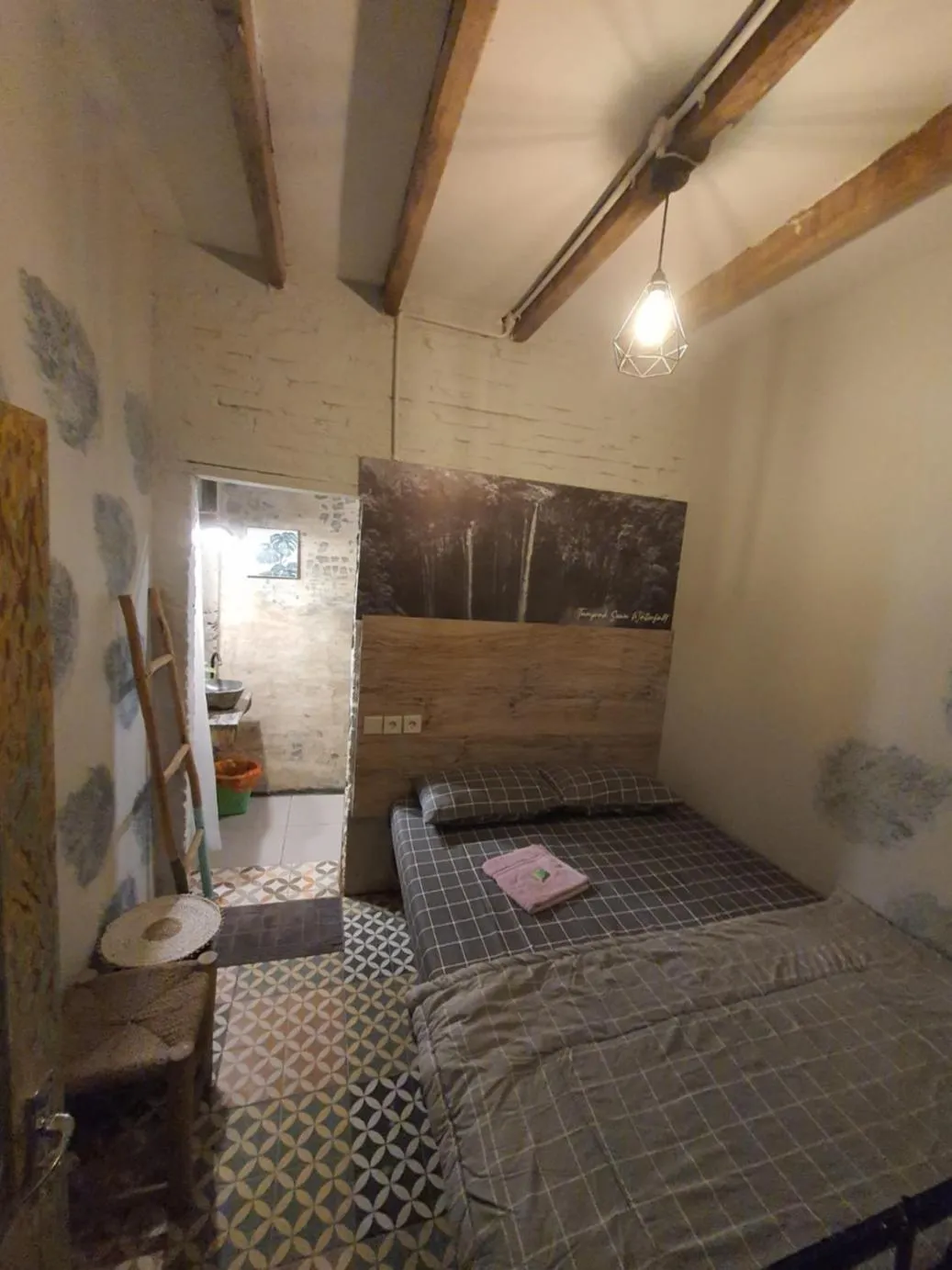 Bed in Happy House Bromo backpacker