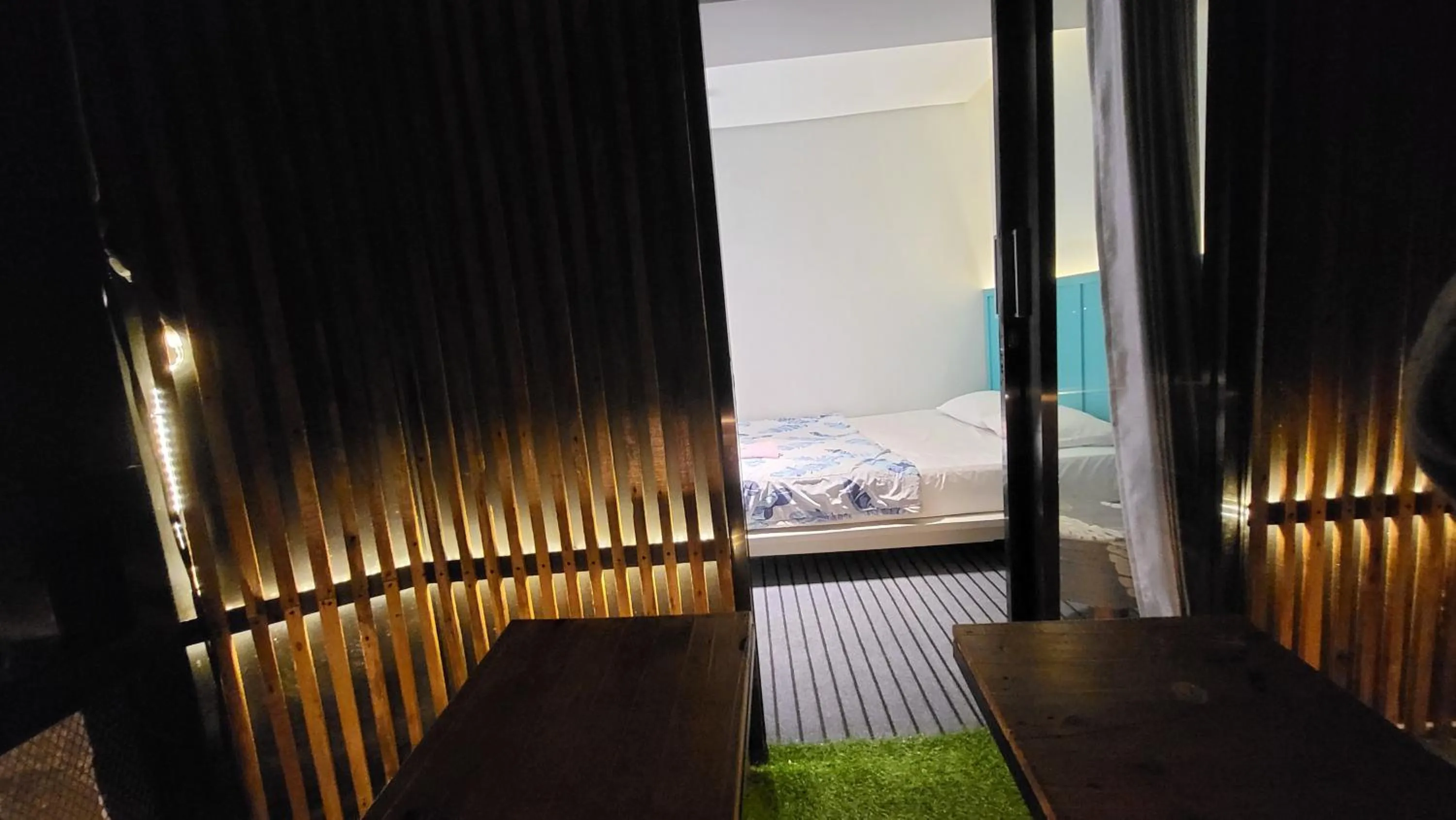 Balcony/Terrace, Bed in Happy House Bromo backpacker