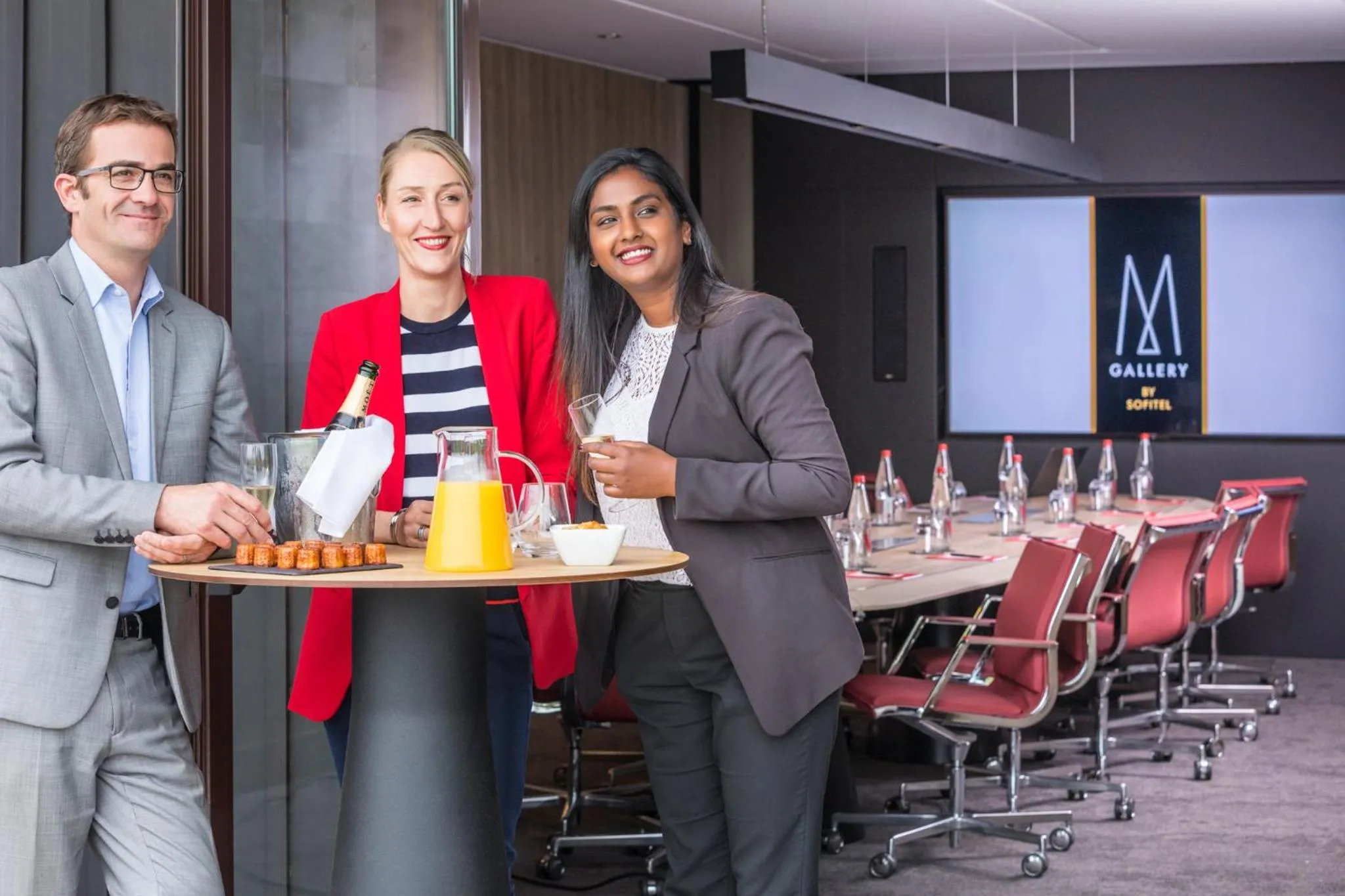 People in Cabot Bordeaux MGallery Collection