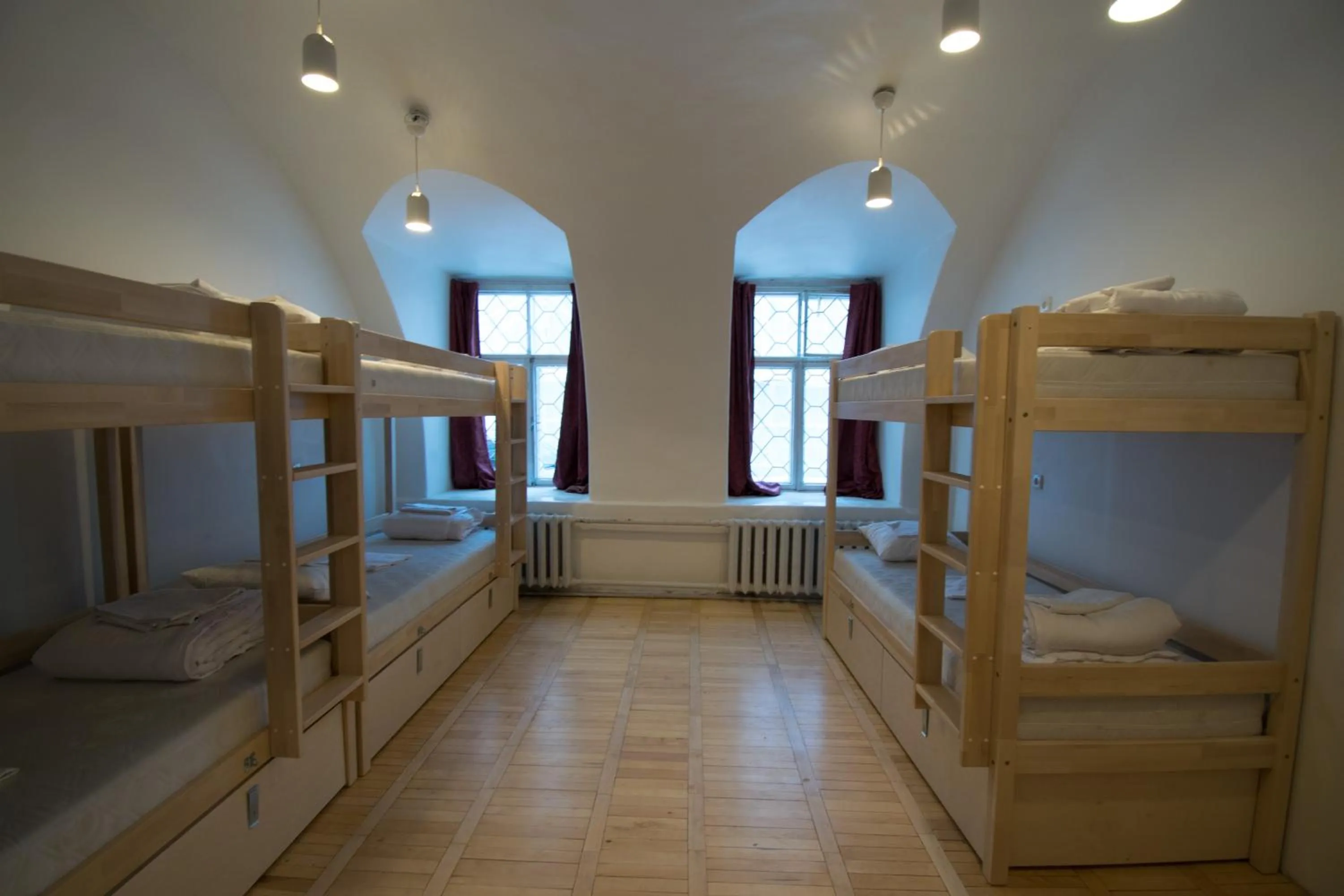 Bed in The Monks Bunk Hostel & Bar