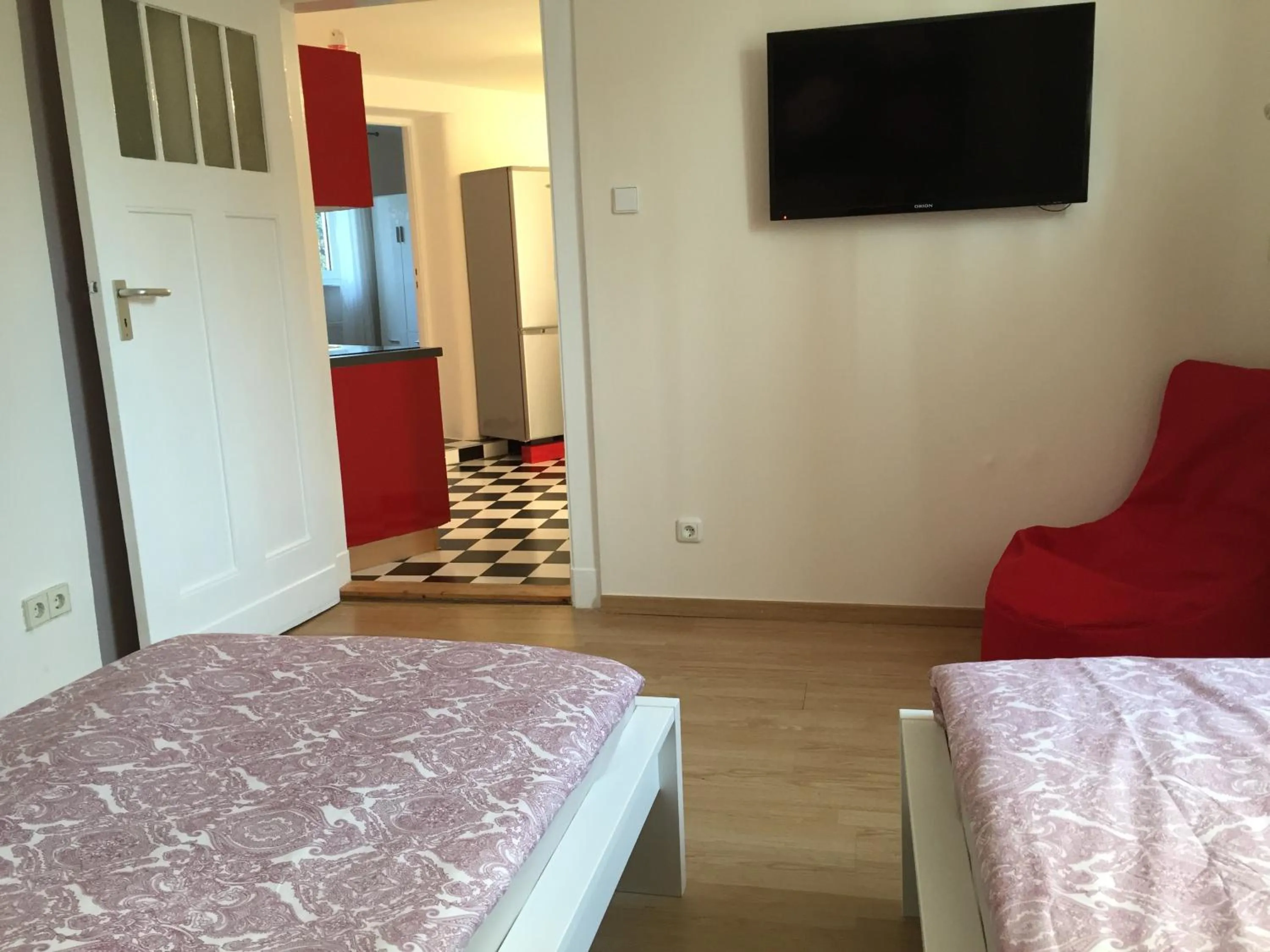 Bed in Ela Apartments Berlin