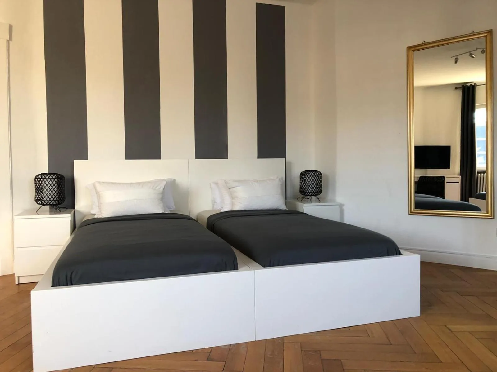 Bed in Ela Apartments Berlin