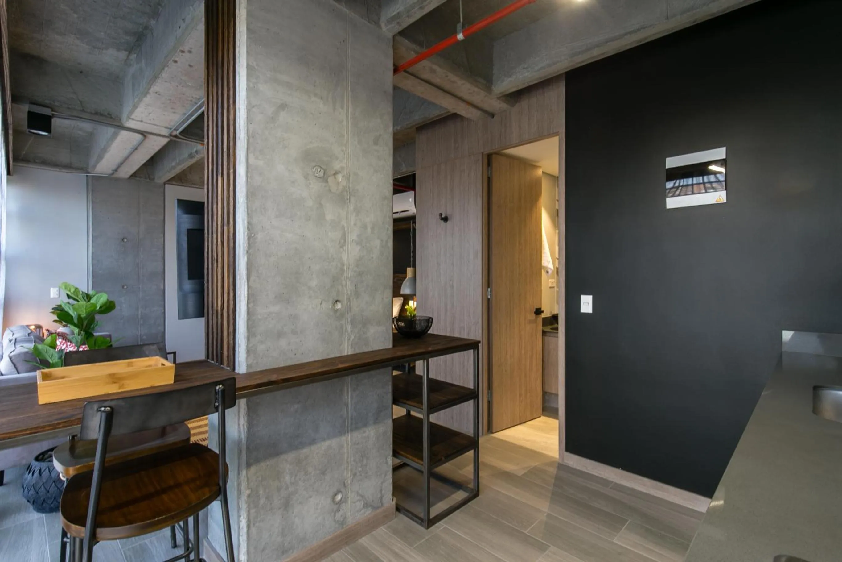 Dining area in Factory Lofts Hotel